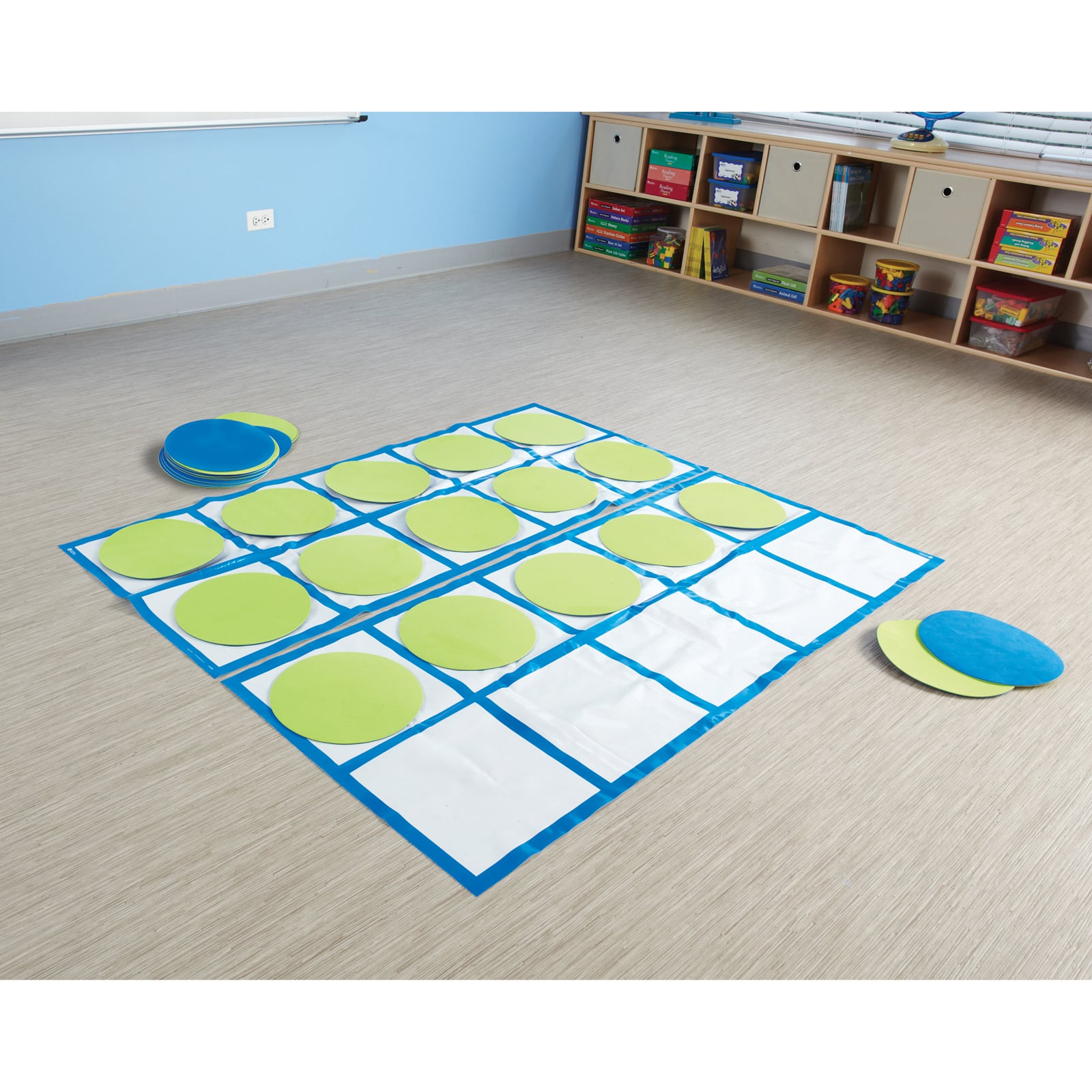 Learning Essentials™ Ten-Frame Floor Mat Activity Set
