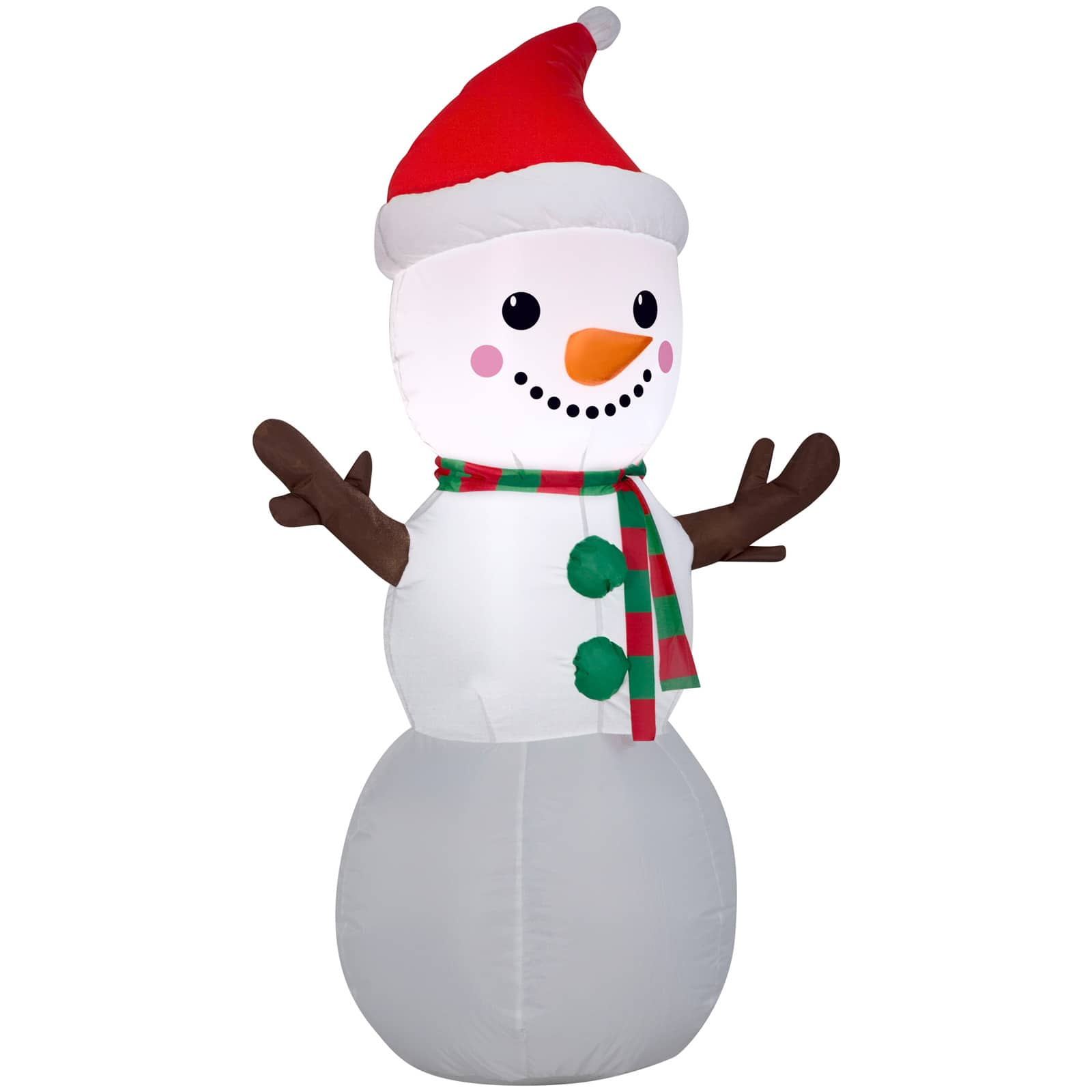 Find the 4ft. Airblown® Inflatable Christmas Snowman at ...