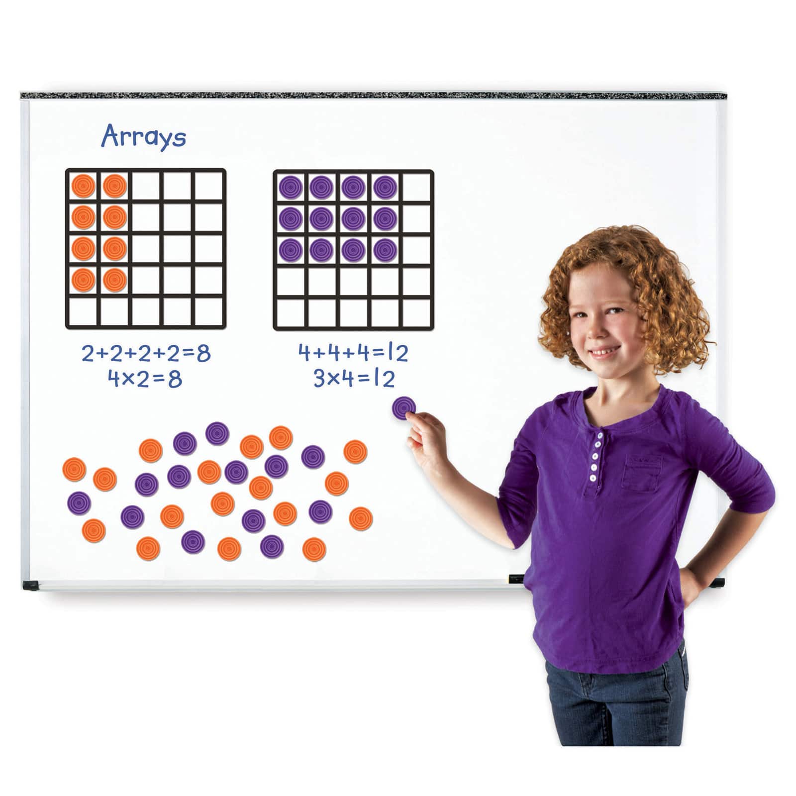 Learning Resources® Giant Magnetic Array Set