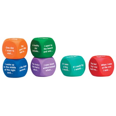 Learning Resources Writing Prompt Cubes Set | 1.63" | Michaels