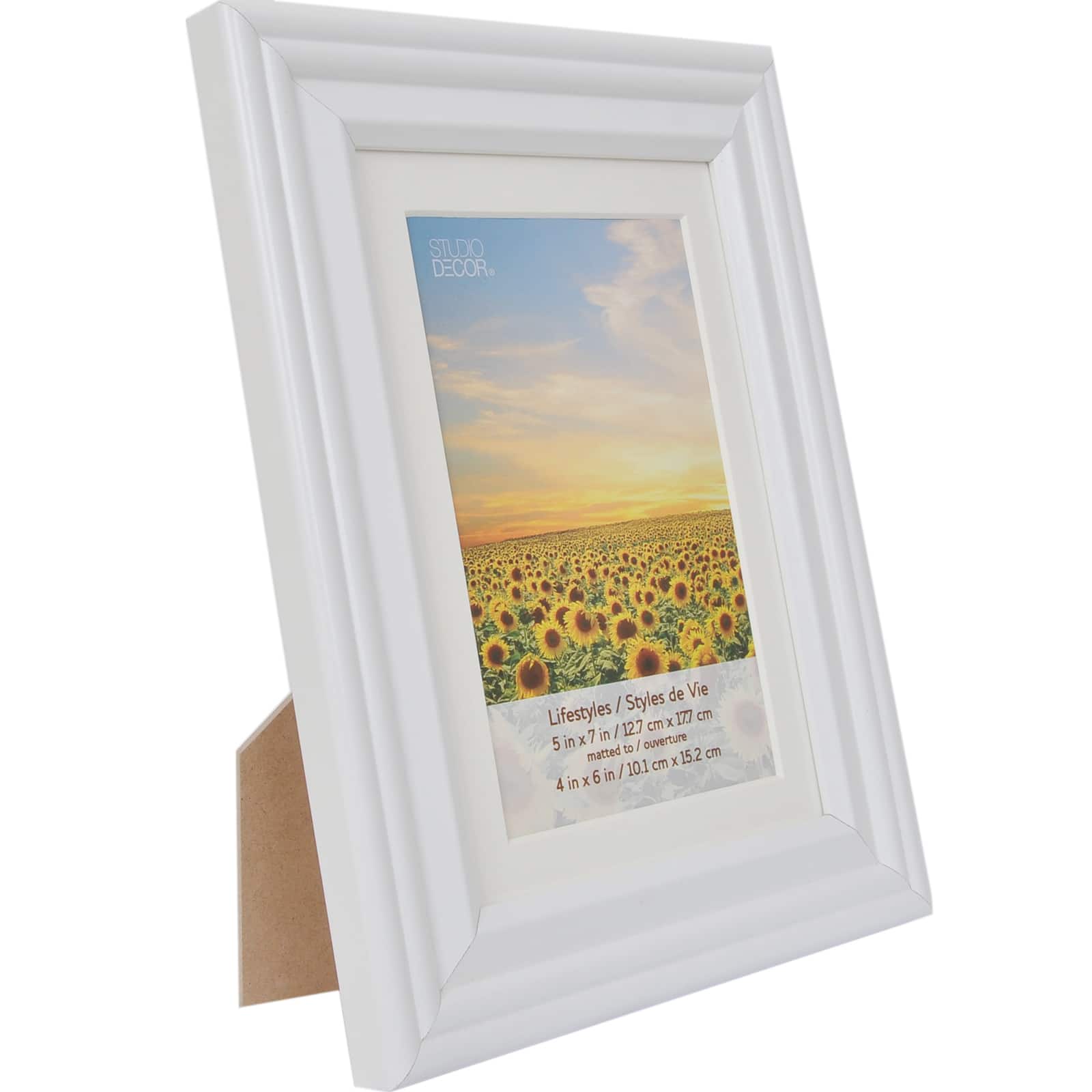 8 Packs: 5 ct. (40 total) White 4" x 6" Frame with Mat, Lifestyles by Studio Decor®