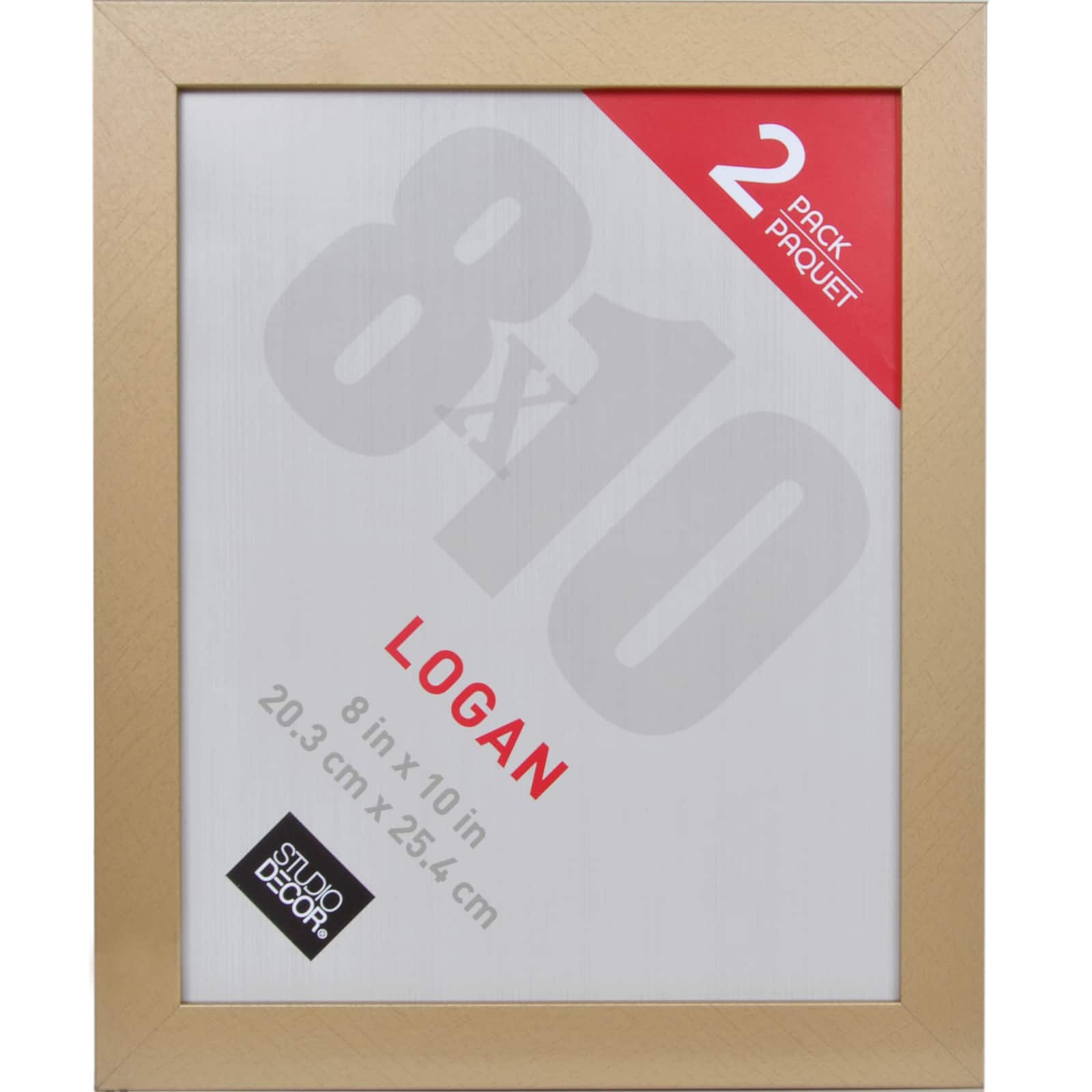 12 Packs: 2 ct. (24 total) Gold Tabletop Frames, Logan by Studio Décor®
