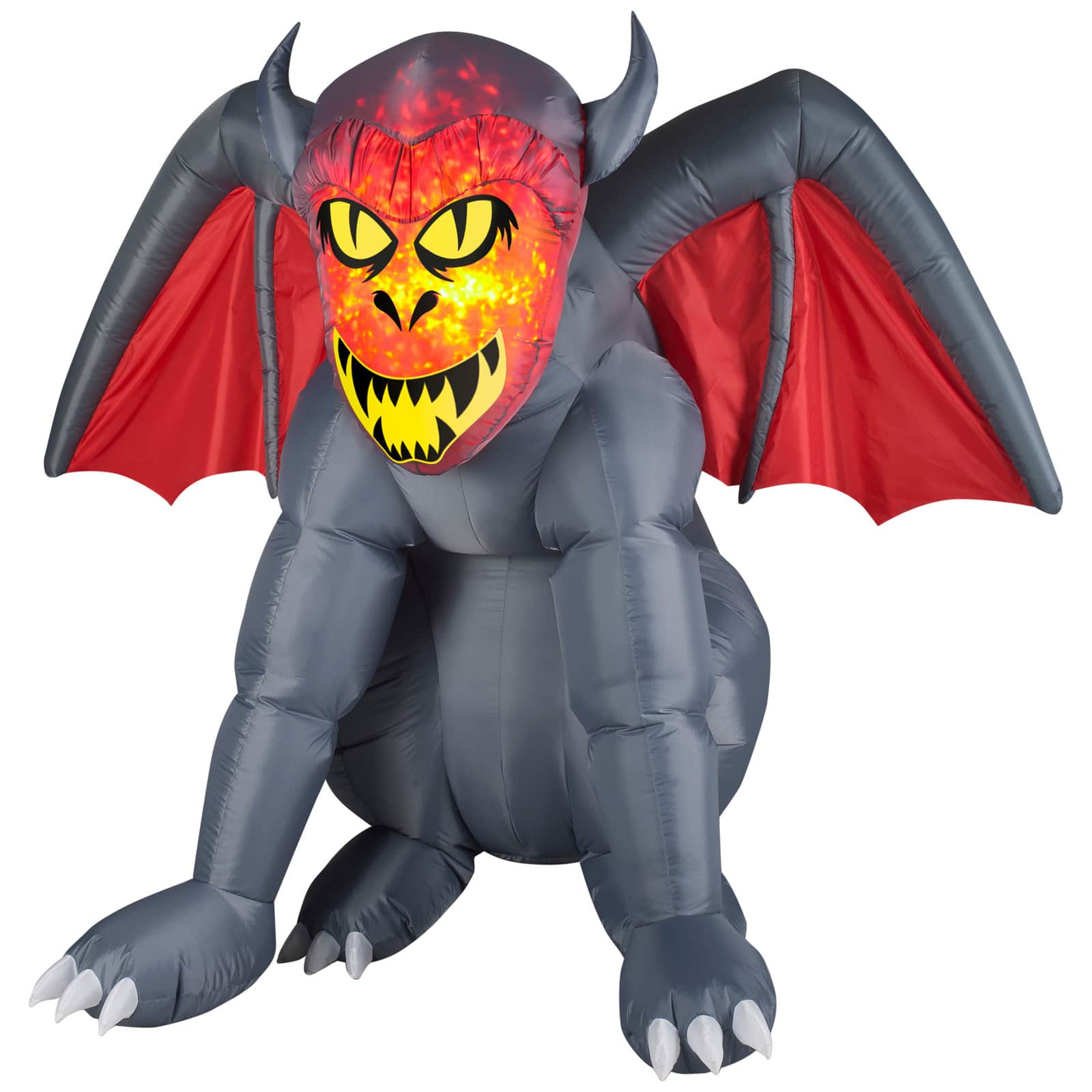 4.5ft. Airblown® Inflatable Halloween Fire & Ice Gruesome Gargoyle