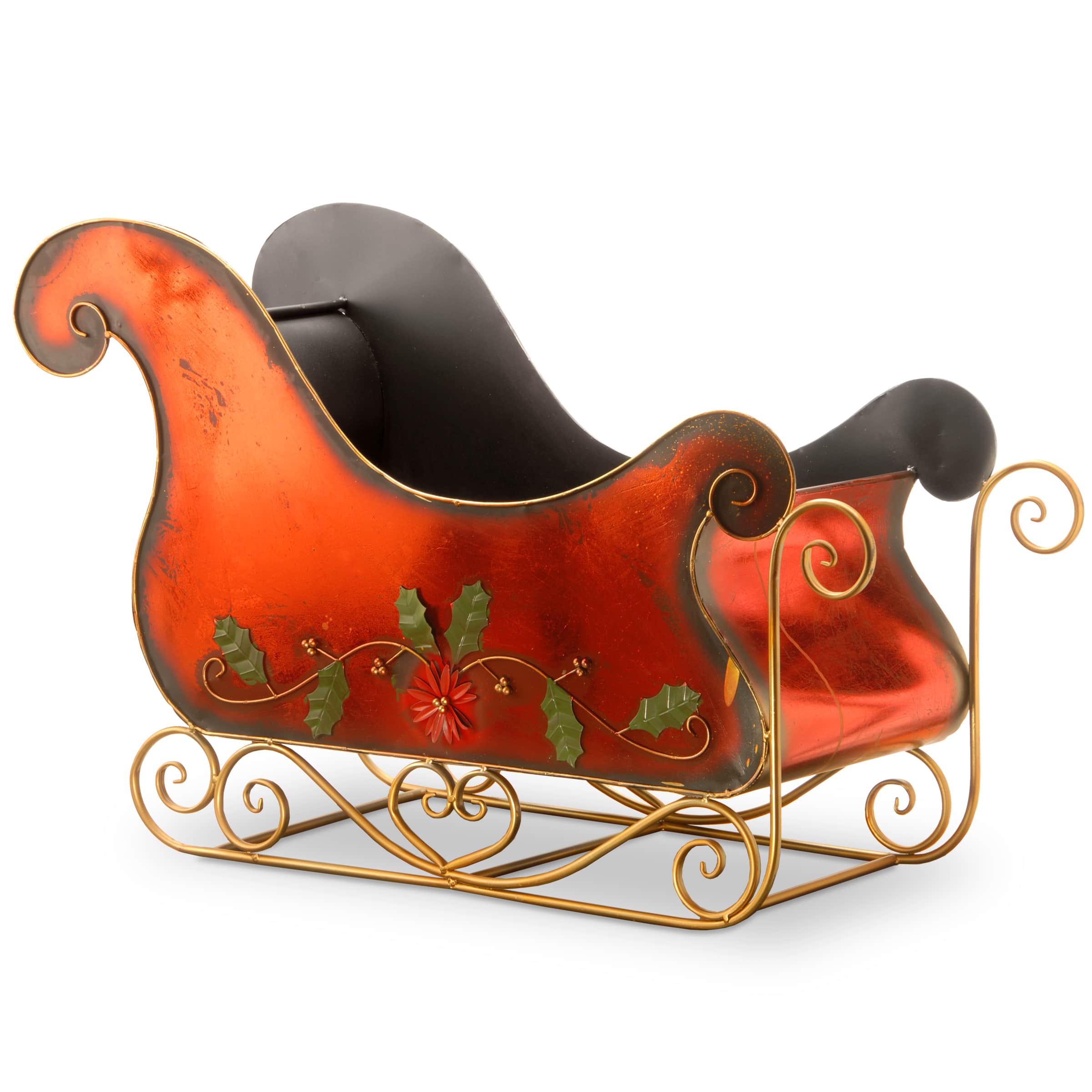 Metal Santa's Sleigh