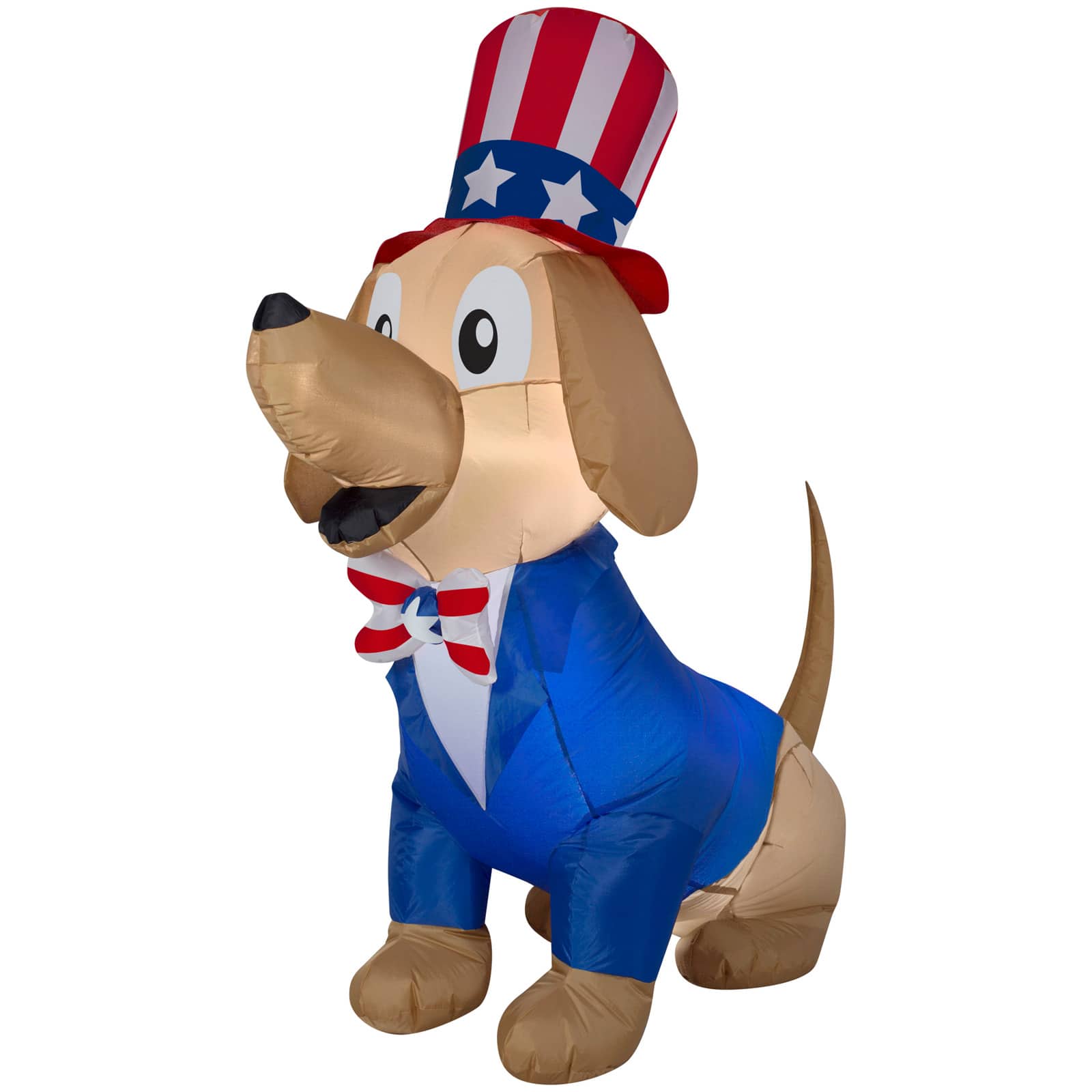 5ft. Airblown&#xAE; Inflatable Fourth of July Patriotic Pooch