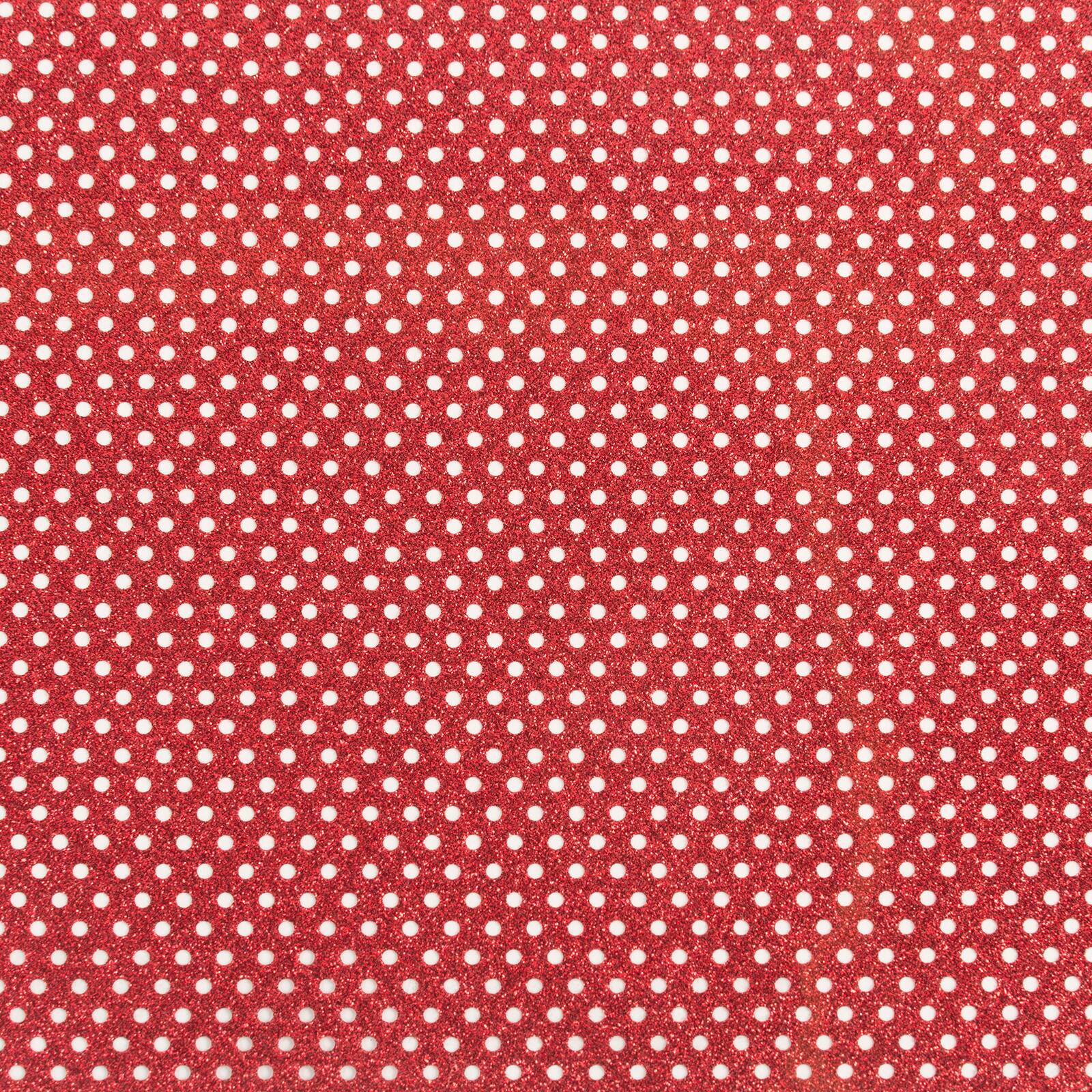 Cricut® Glitter Iron-On Sangria Mesh Sampler