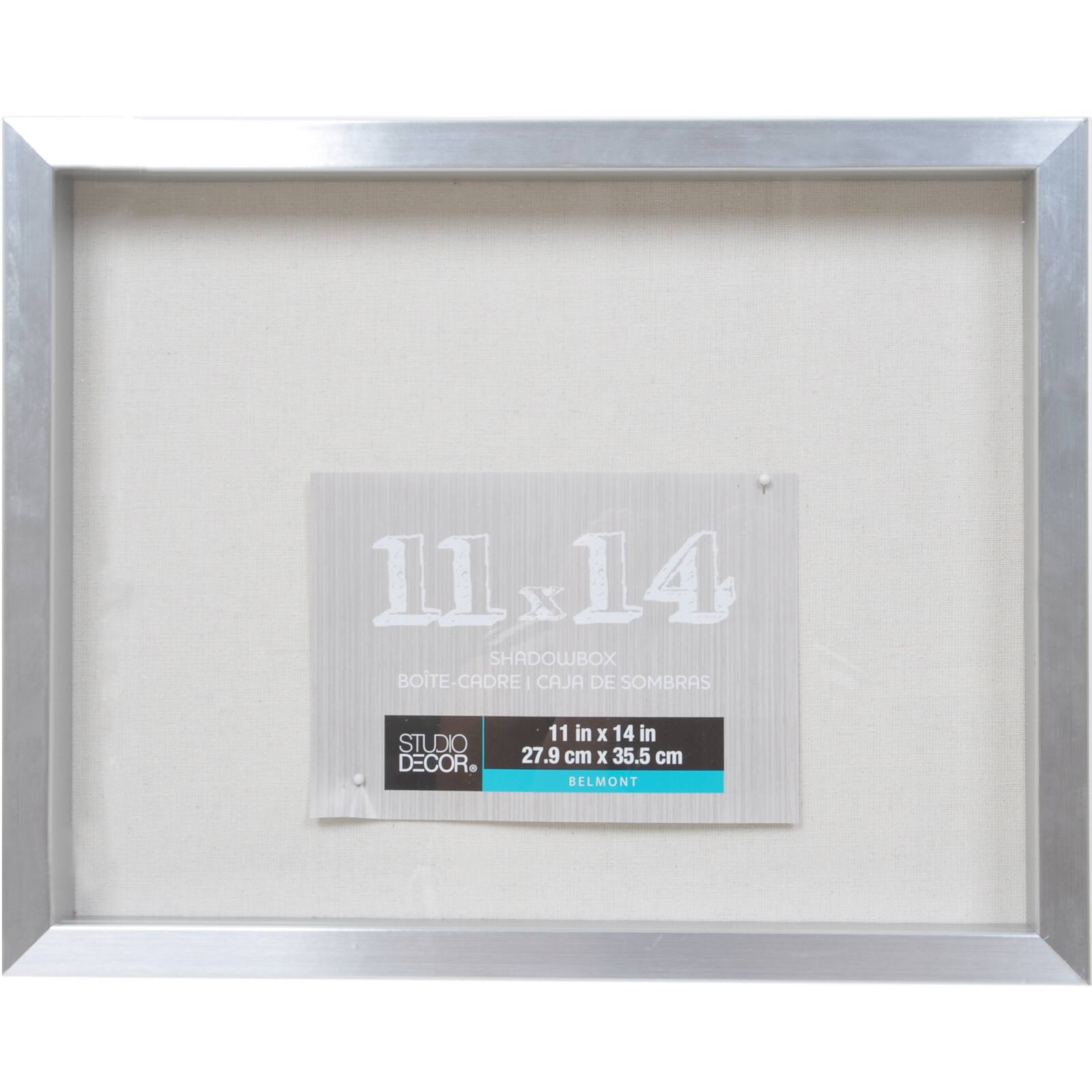 Buy the Silver Display Box Belmont Frame By Studio Décor® at Michaels