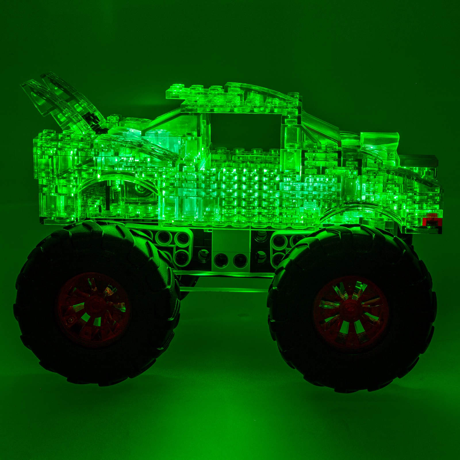 laser pegs green monster