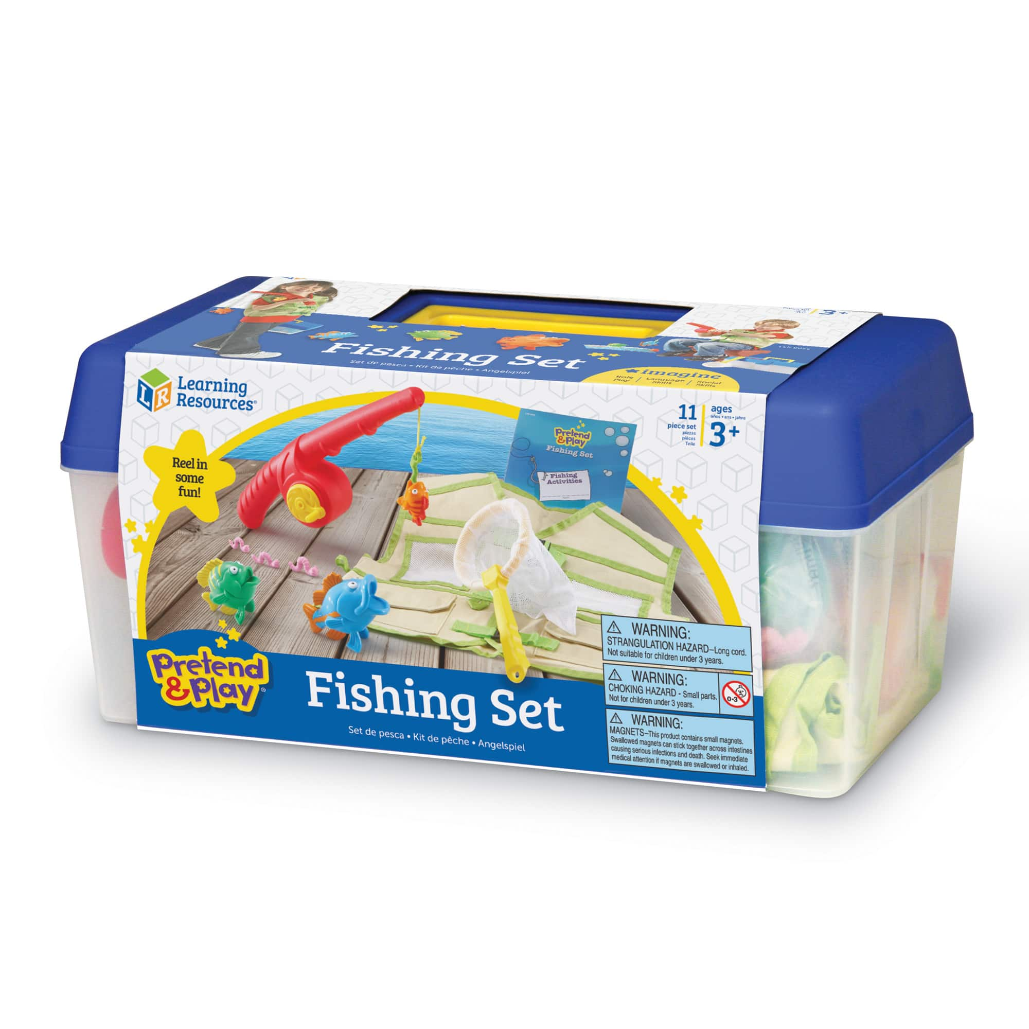 learning resources pretend and play fishing set