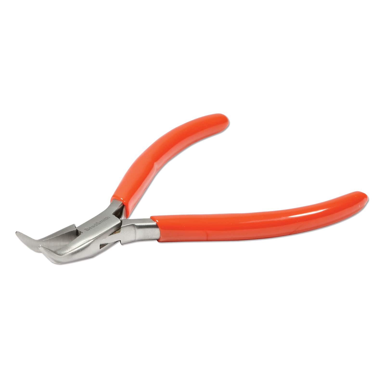 The Beadsmith&#xAE; 4.75&#x22; Red Bent Chain Nose Pliers