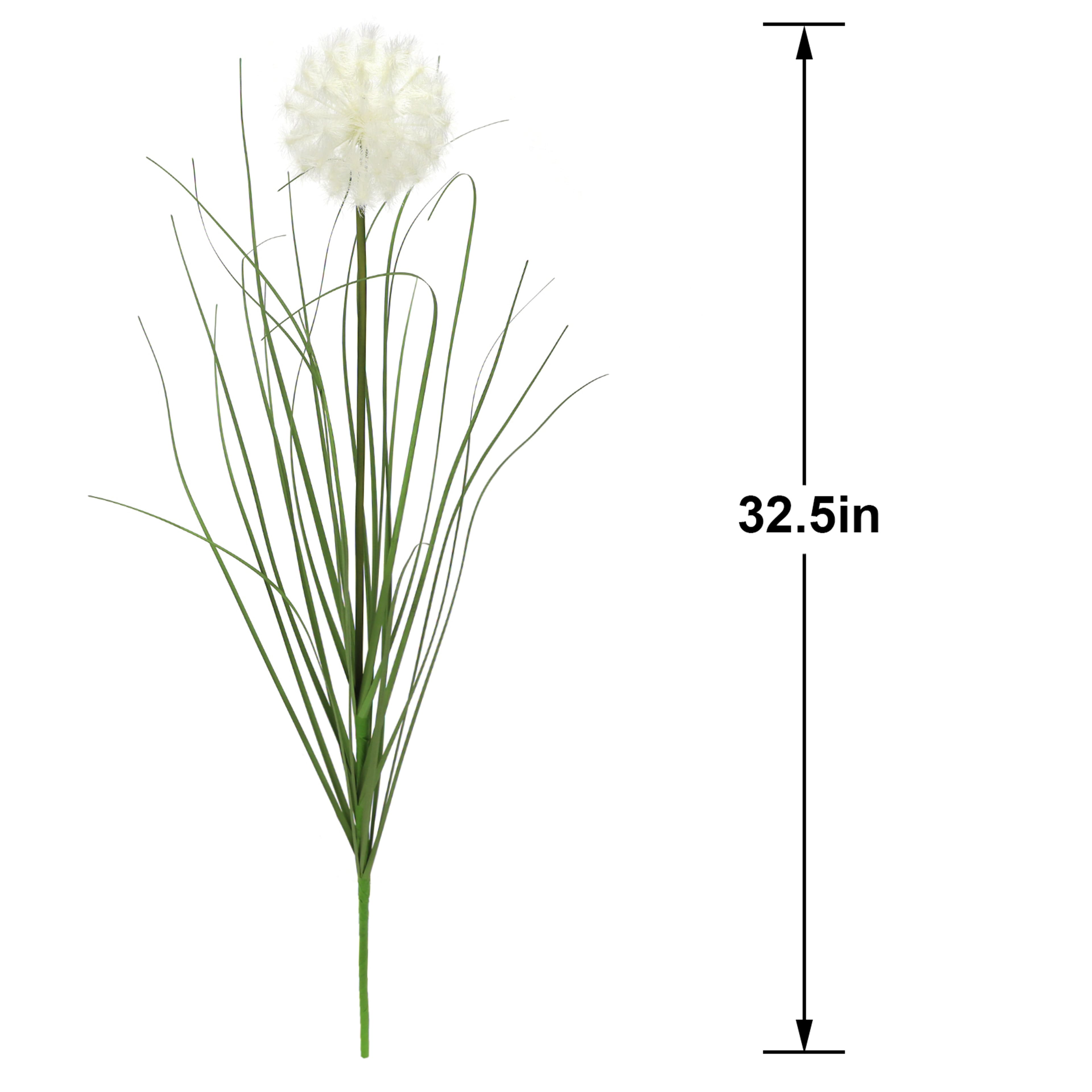 32.5&#x22; White Dandelion Stem by Ashland&#xAE;