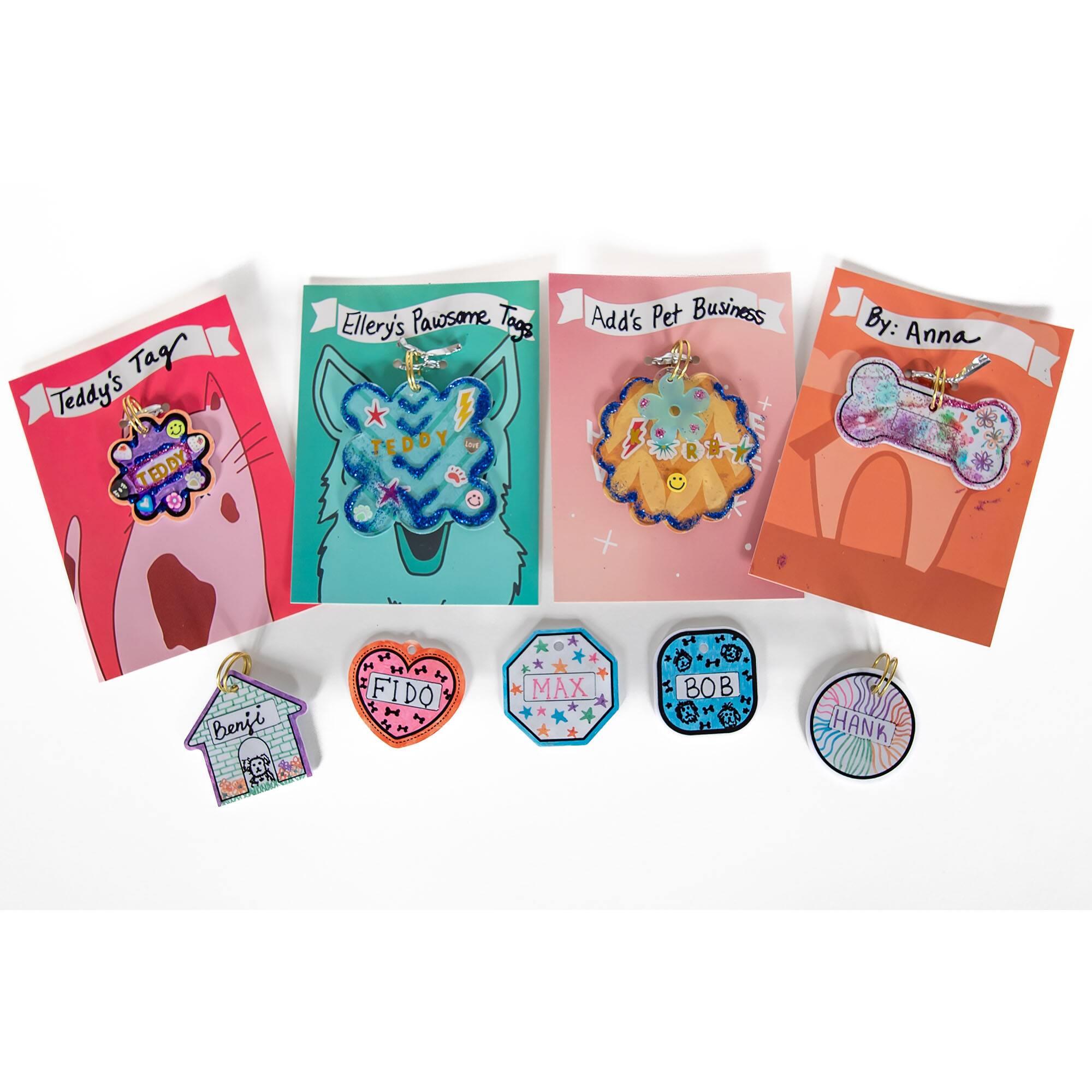 Kids Crafts Make &#x26; Sell Pawsome Pet Tags Craft Business