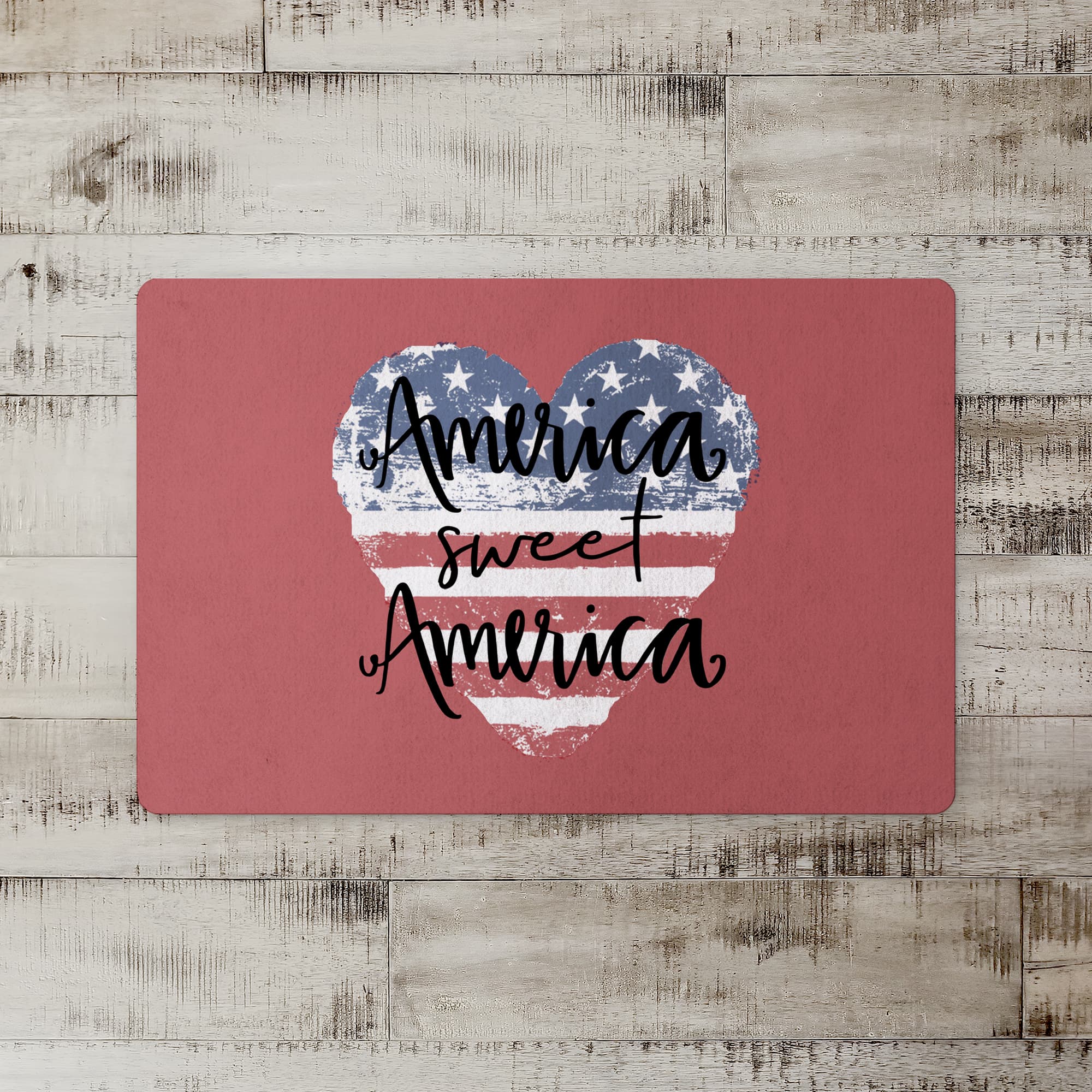 America Sweet America Floor Mat