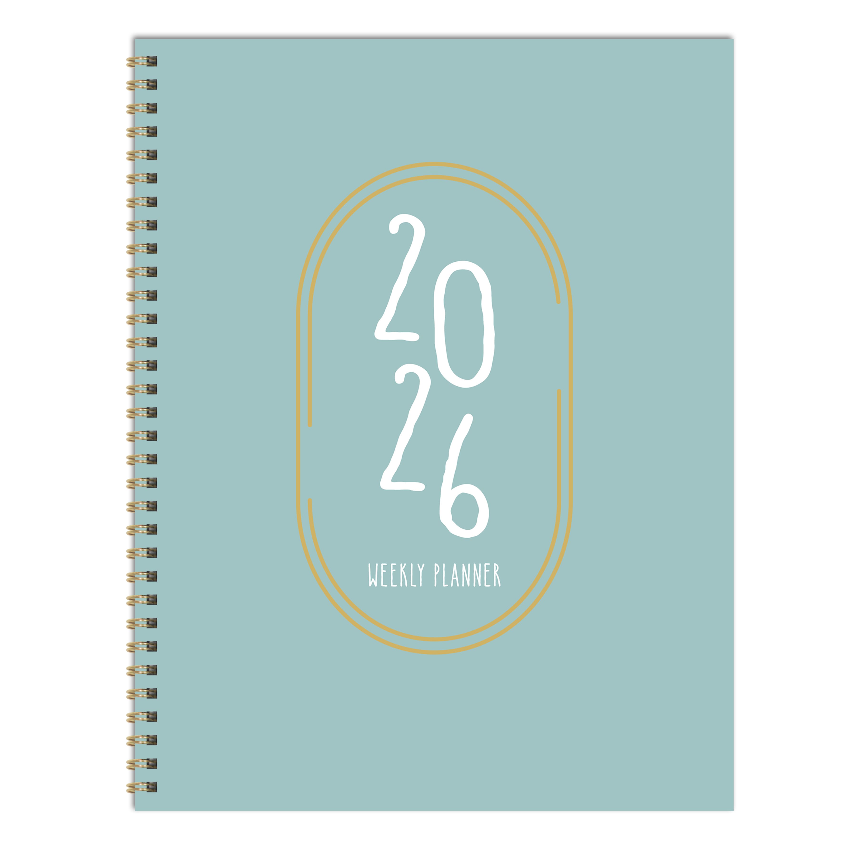 2026 Robin's Egg Large Weekly Monthly Planner