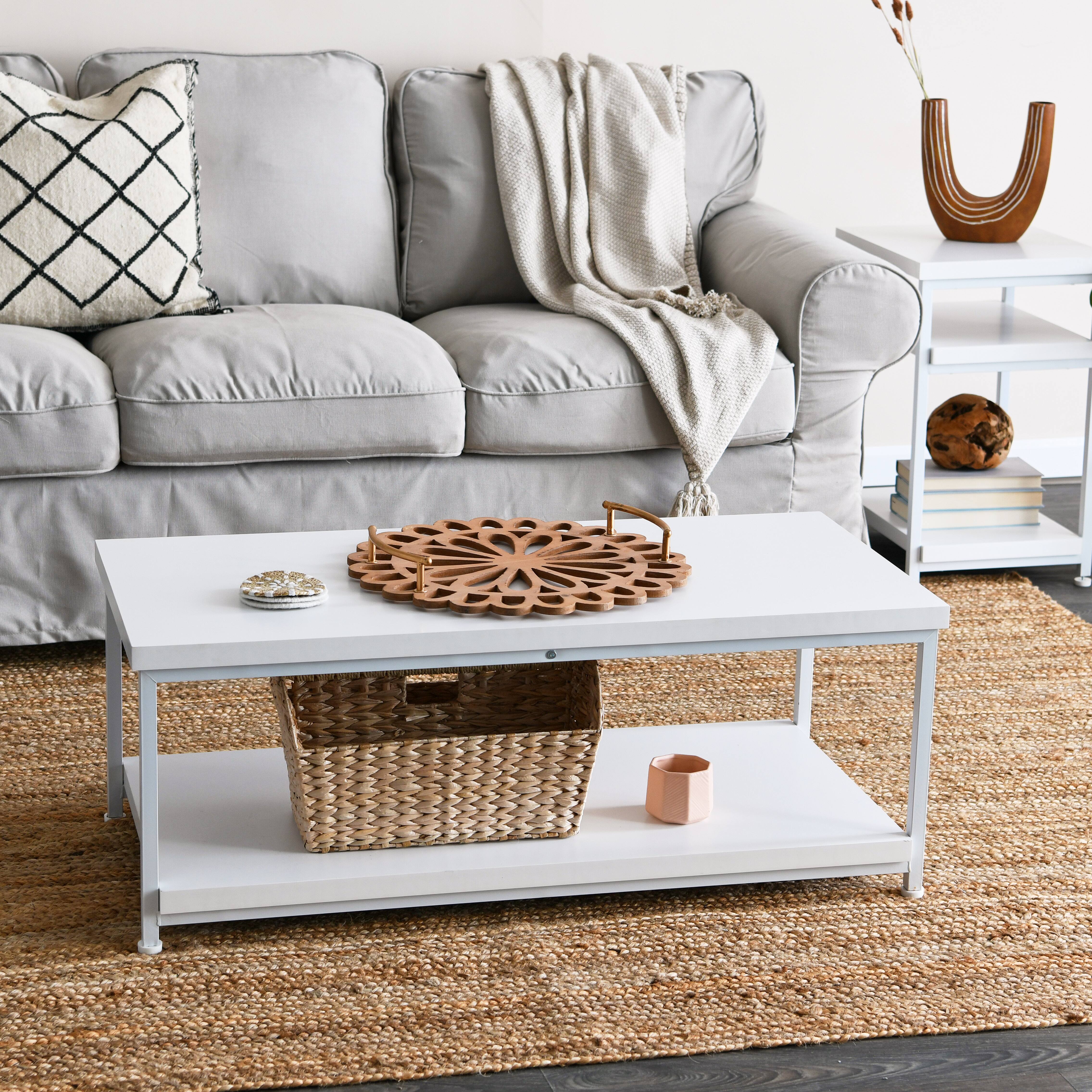 Household Essentials 39&#x22; Jamestown Coffee Table