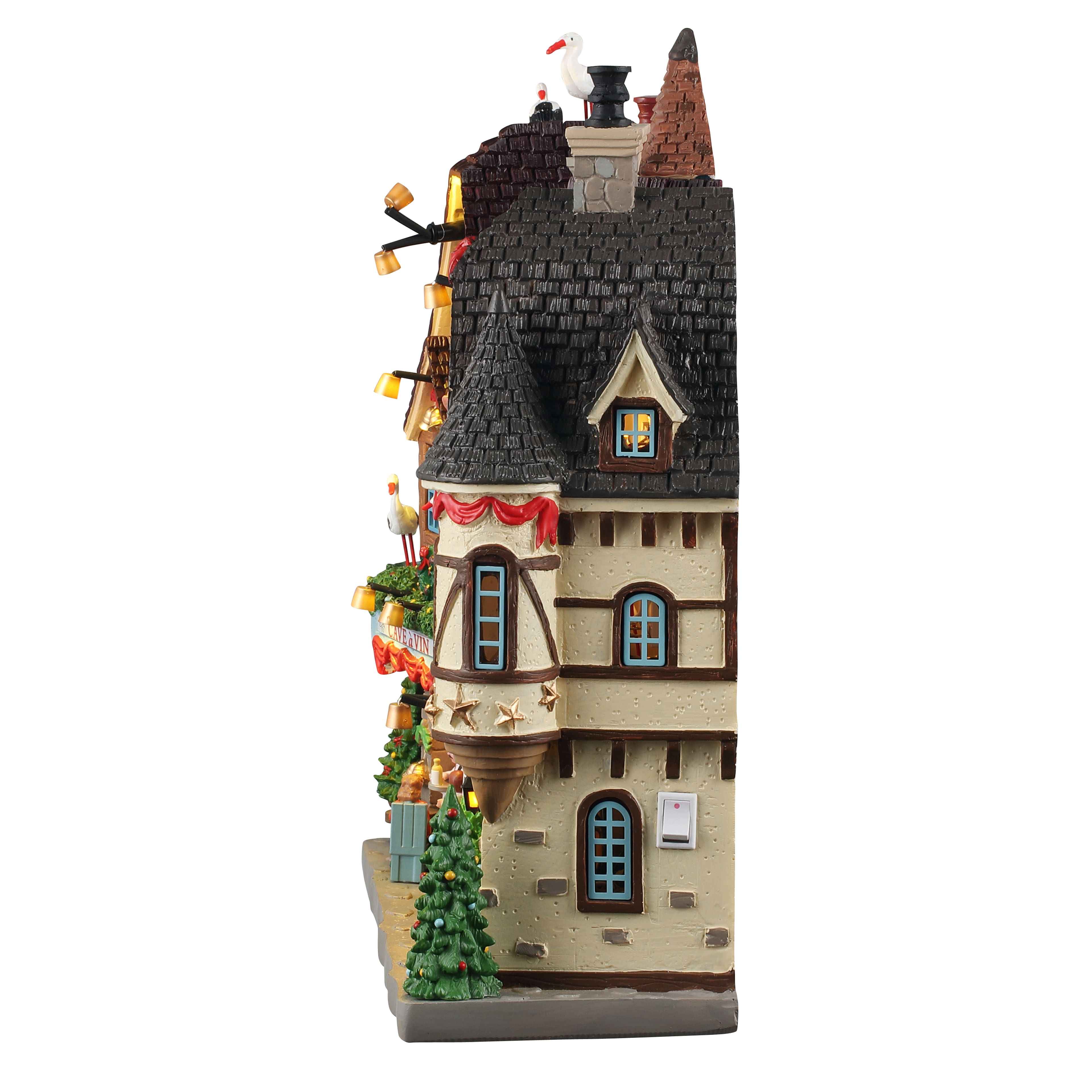 Lemax&#xAE; Caddington Village Facade Noel Alsace