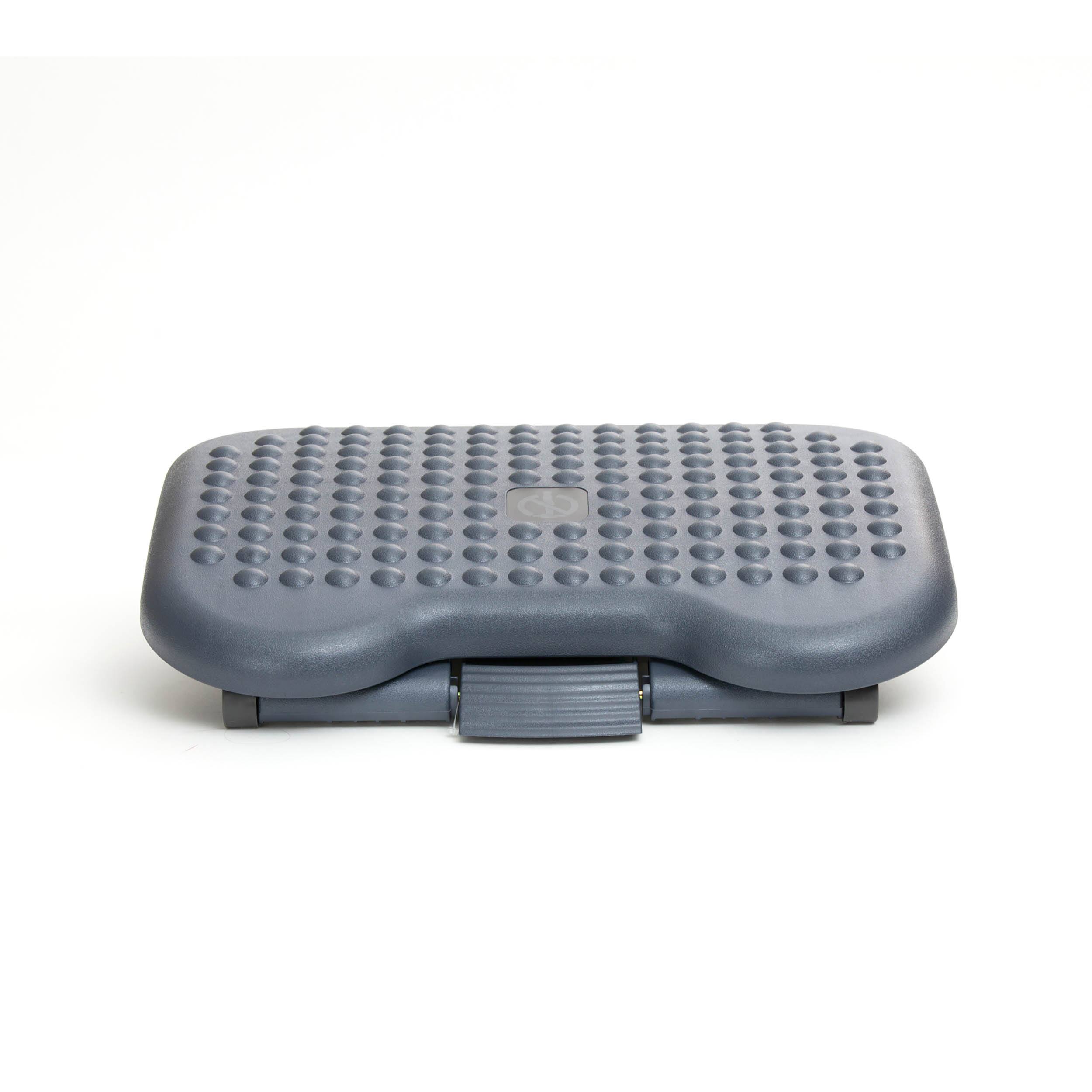 Mind Reader 18&#x22; Black Ergonomic Pressure Relief Foot Rest