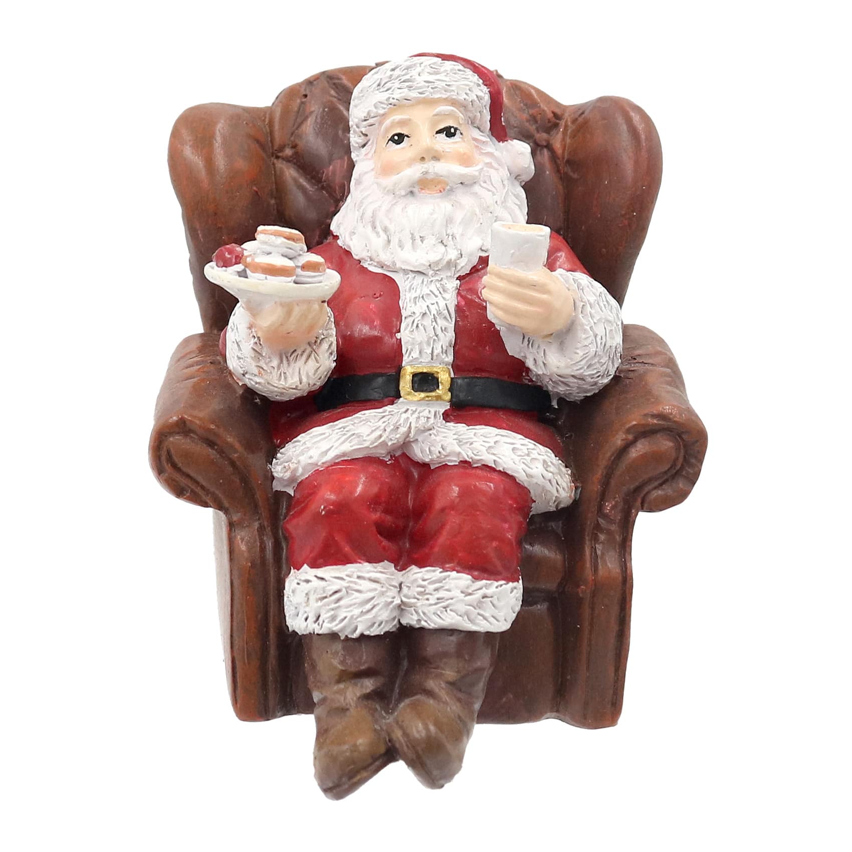Mini Santa Sitting in Armchair Decoration by Ashland&#xAE;