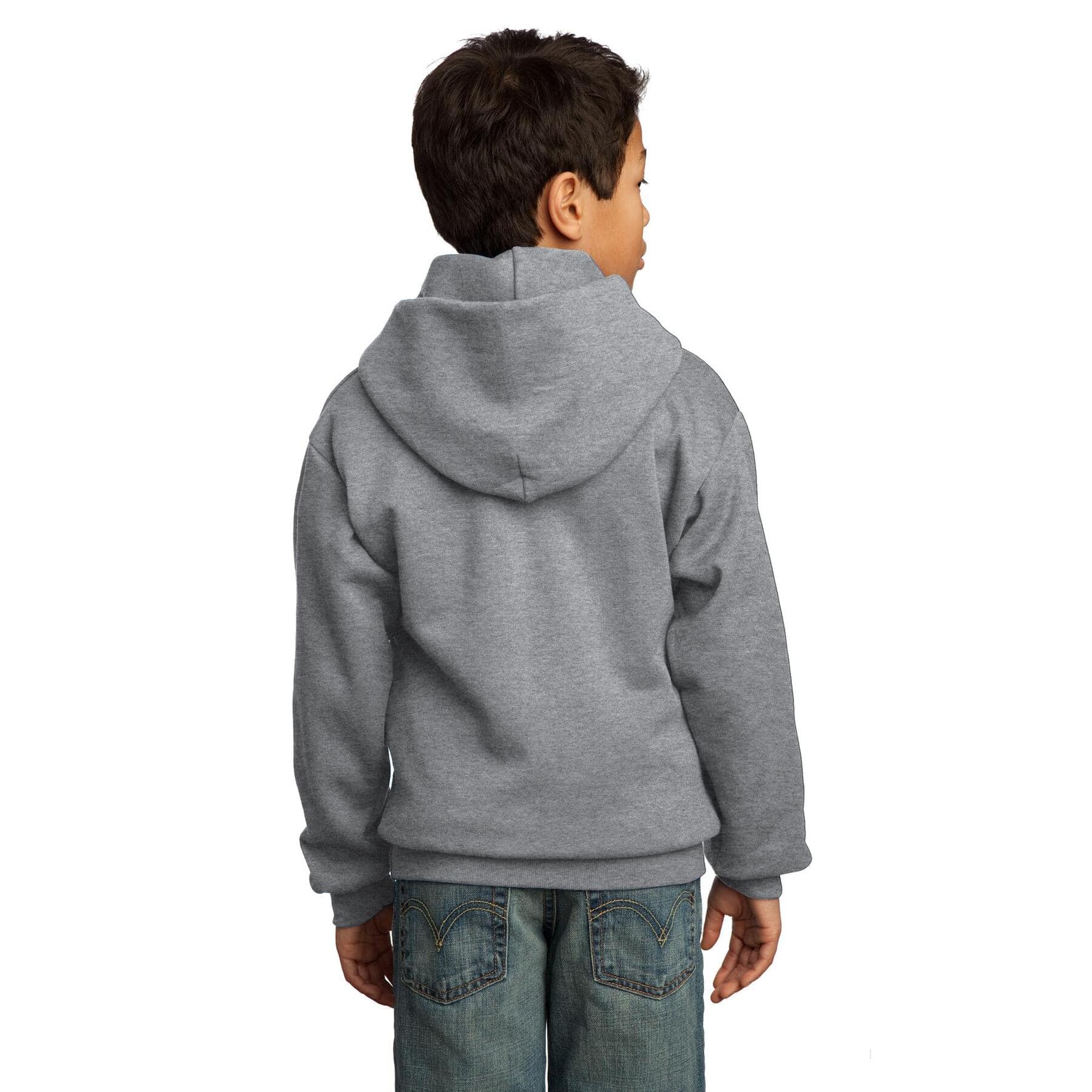 Port &#x26; Company&#xAE; Neutrals Youth Core Fleece Pullover Hooded Sweatshirt