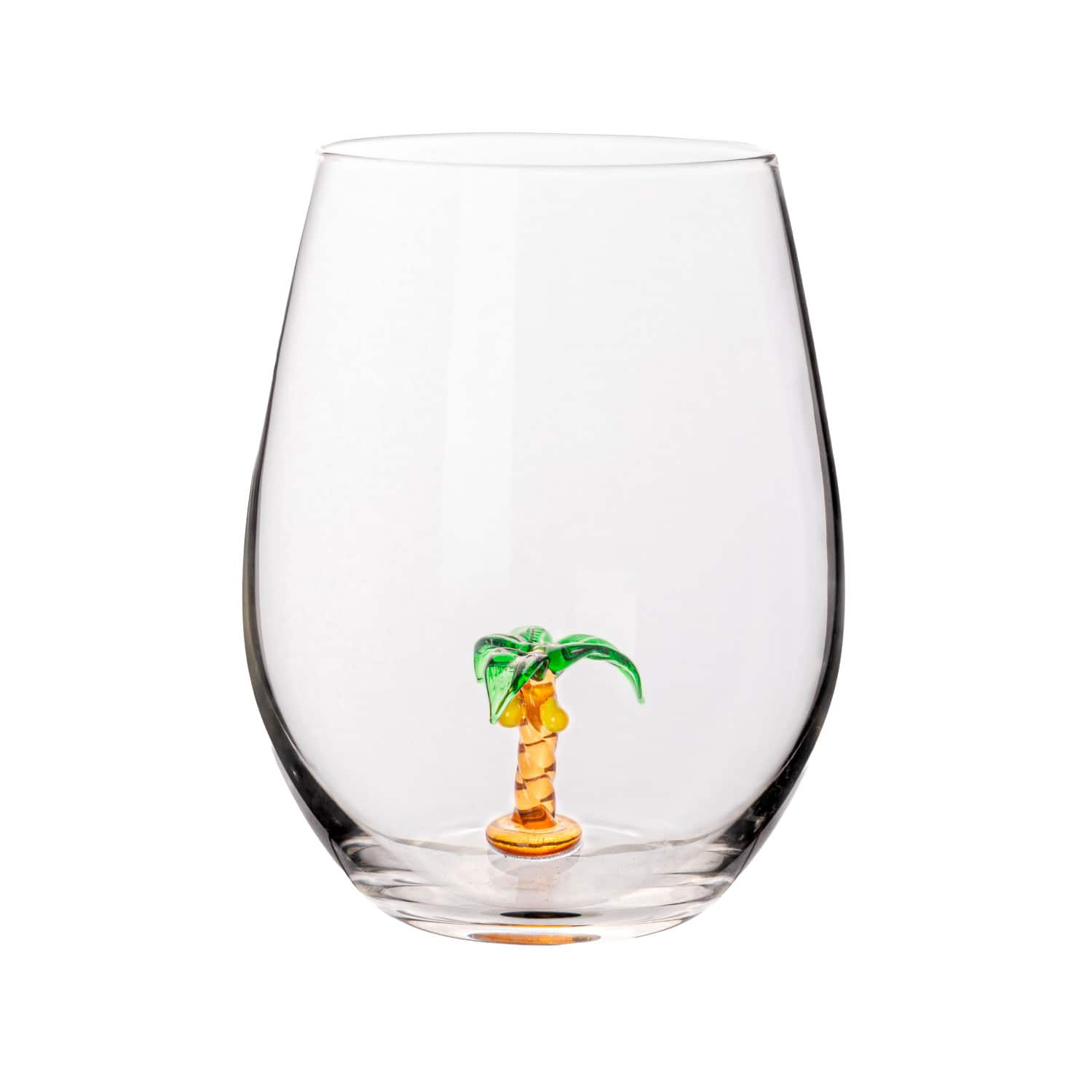 4.75&#x22; Round Stemless Wine Glass Set