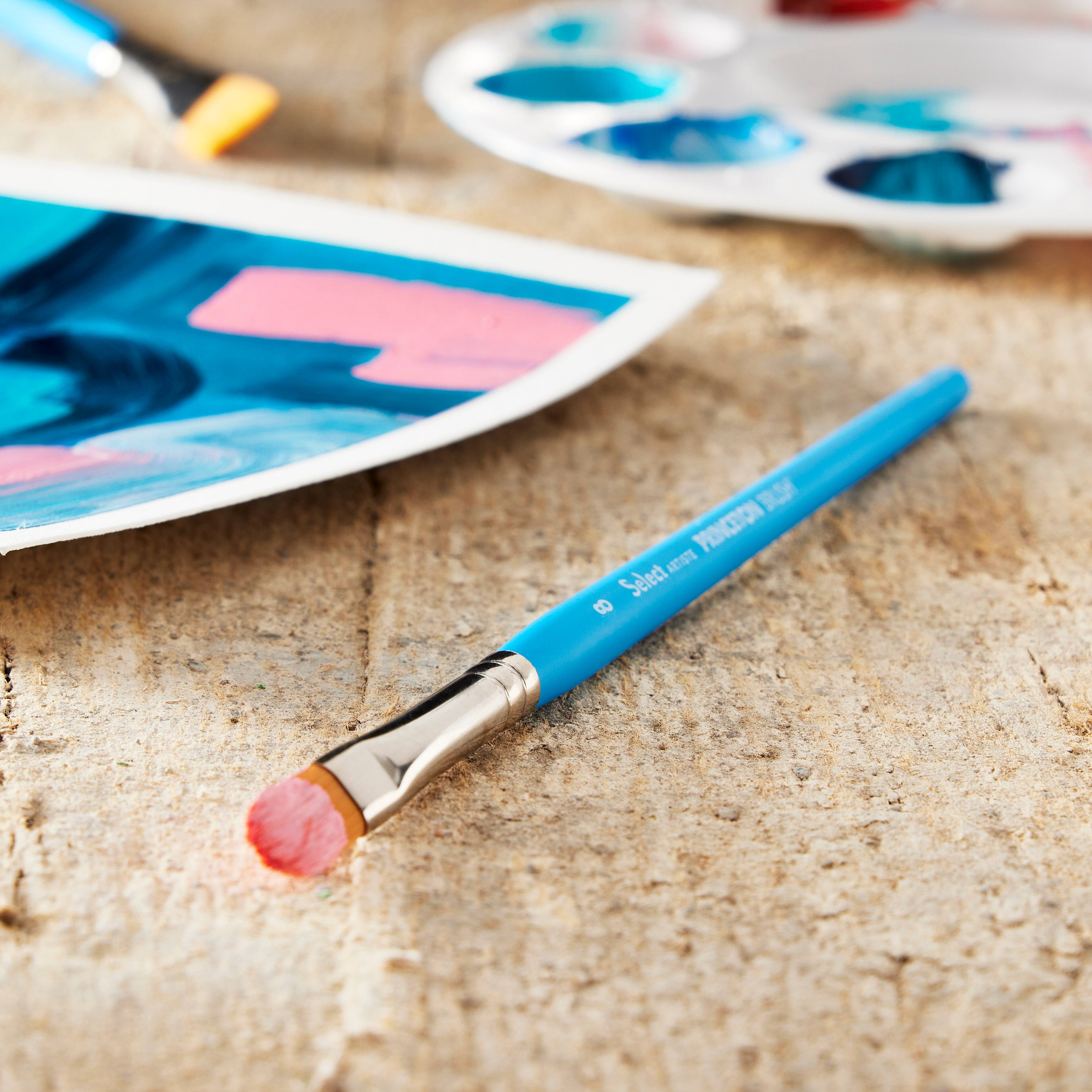 12 Pack: Princeton&#x2122; Select&#x2122; Artiste Series 3750 Short Handle Filbert Brush