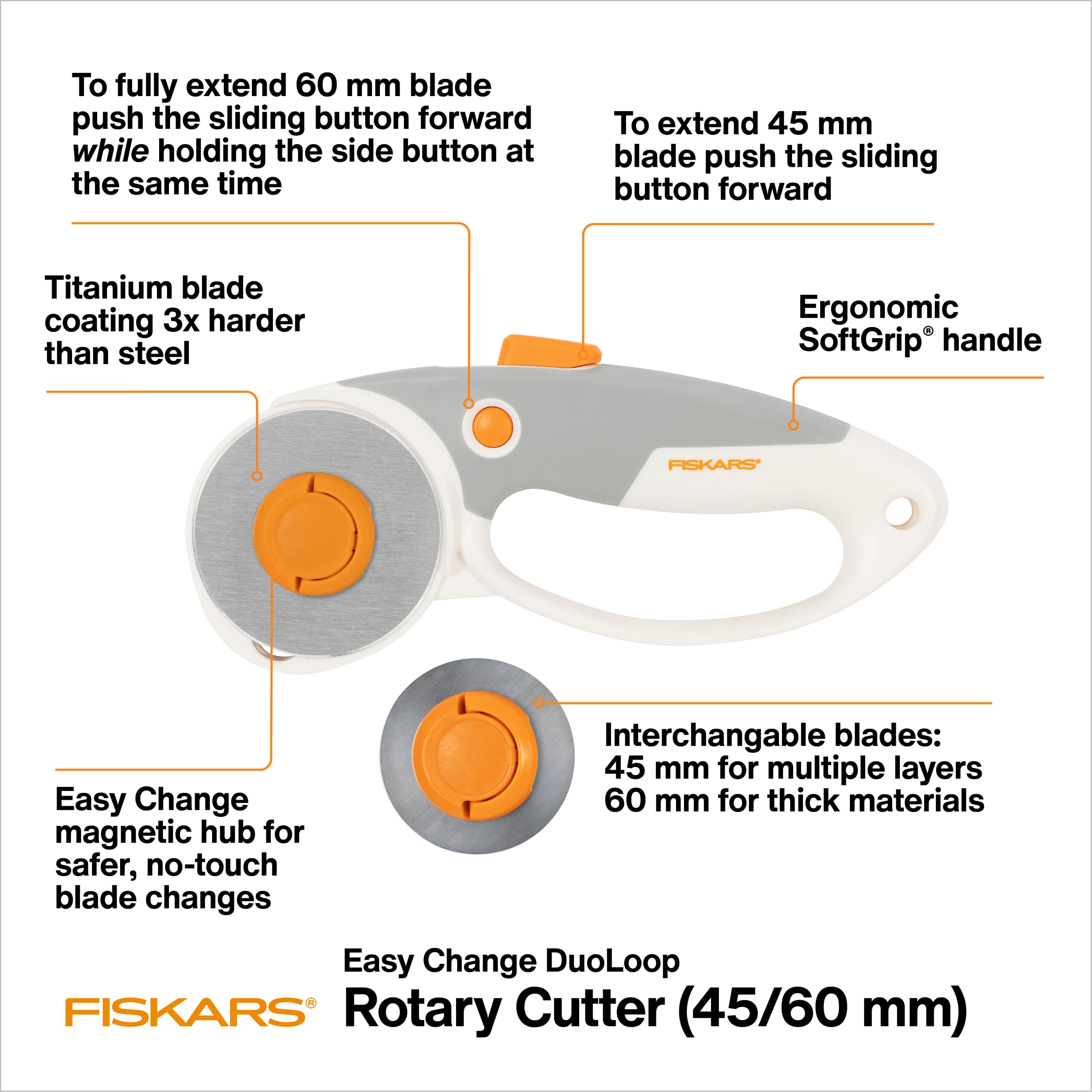 Fiskars&#xAE; DuoLoop Rotary Cutter