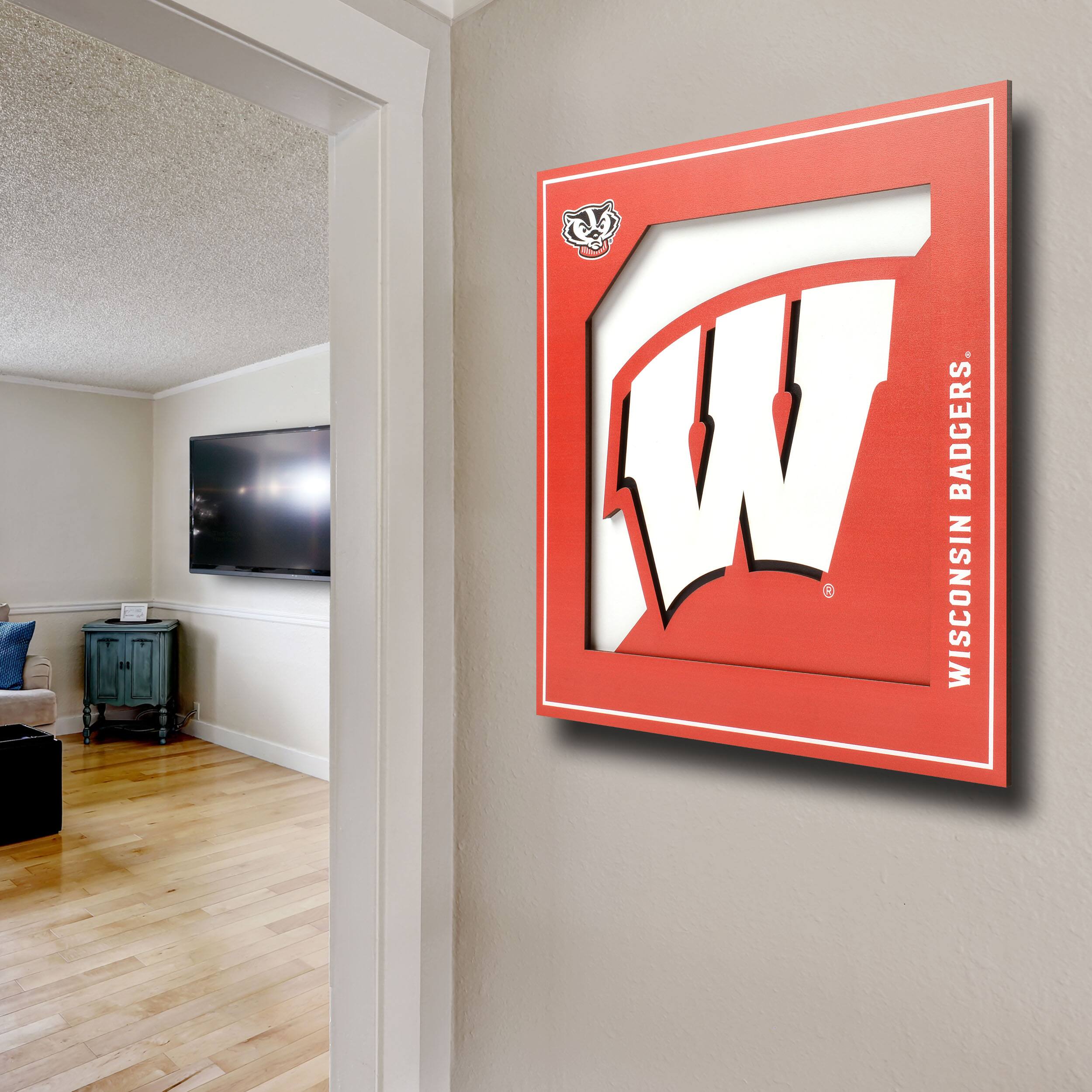 College 3D Logo Series Wall Art