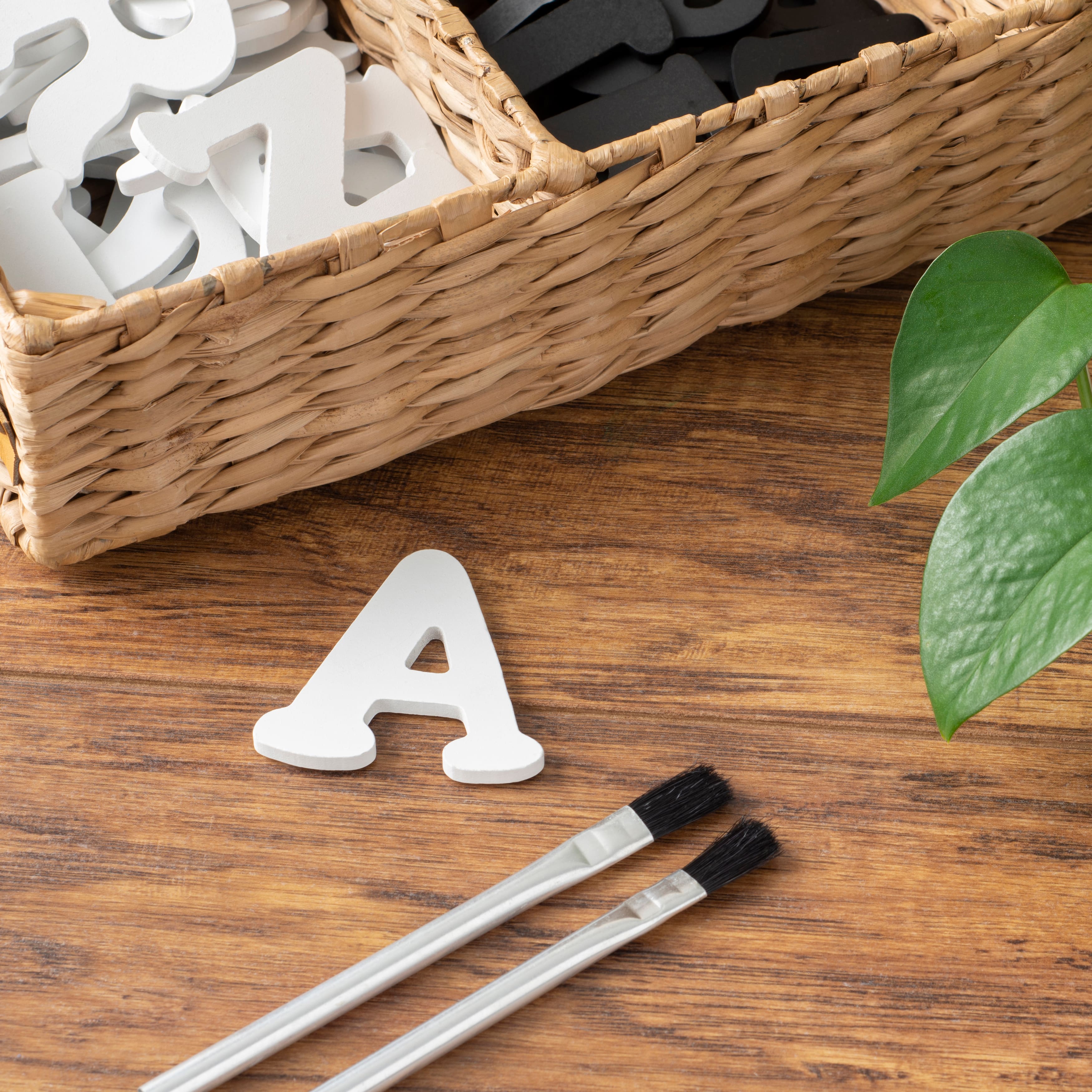 2.5" White MDF Letter by Make Market