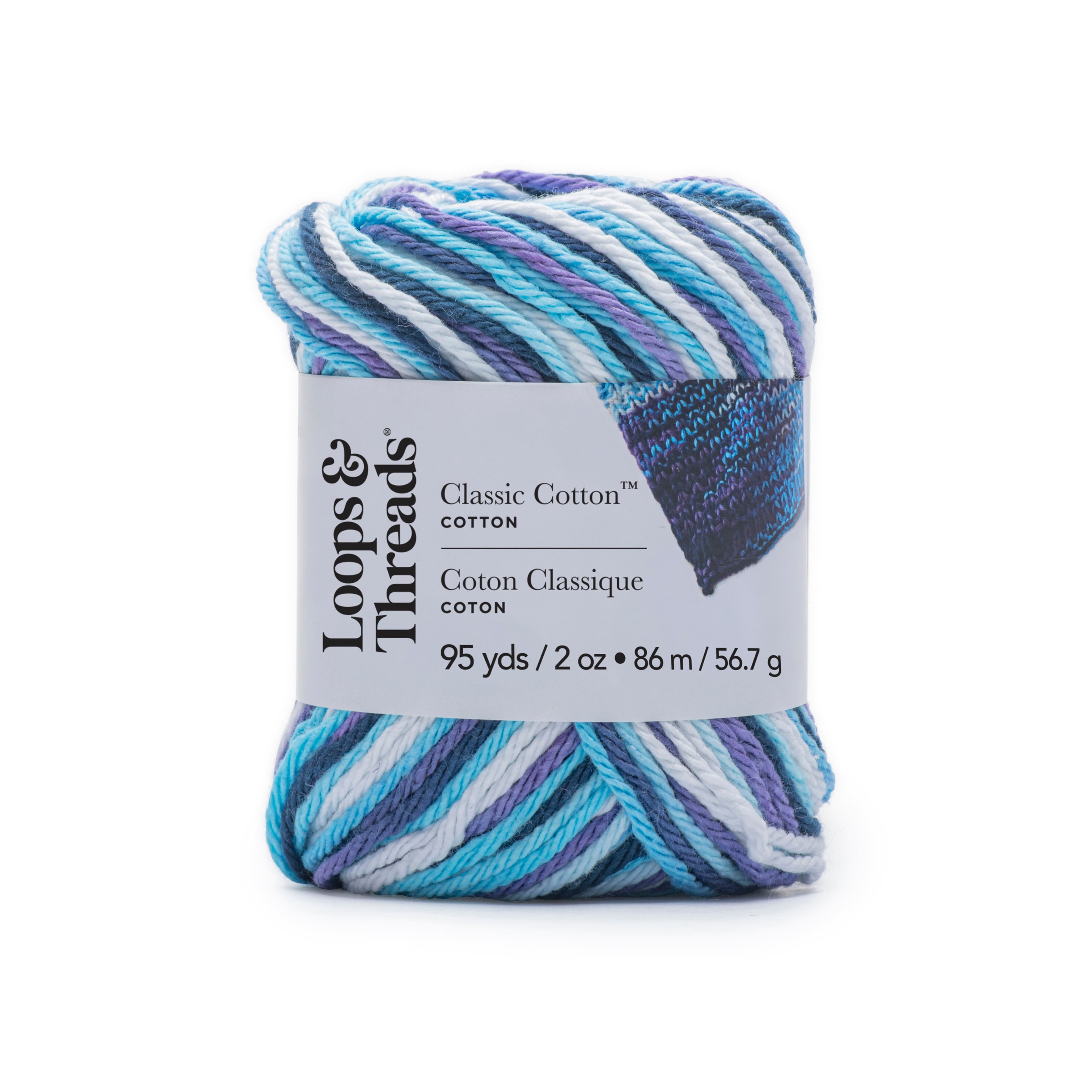Classic Cotton™ Patterned Yarn by Loops & Threads®