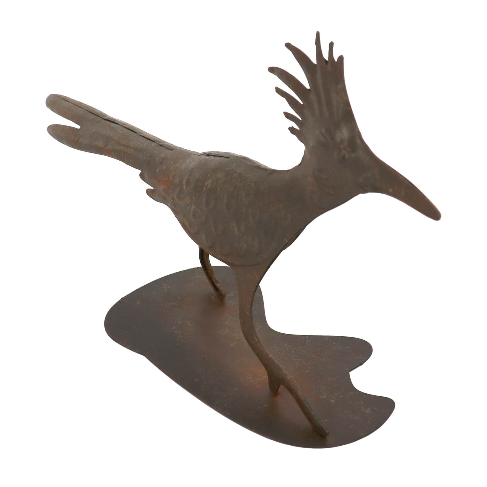 12.75&#x22; Copper Metal Running Bird Tabletop D&#xE9;cor by Ashland&#xAE;