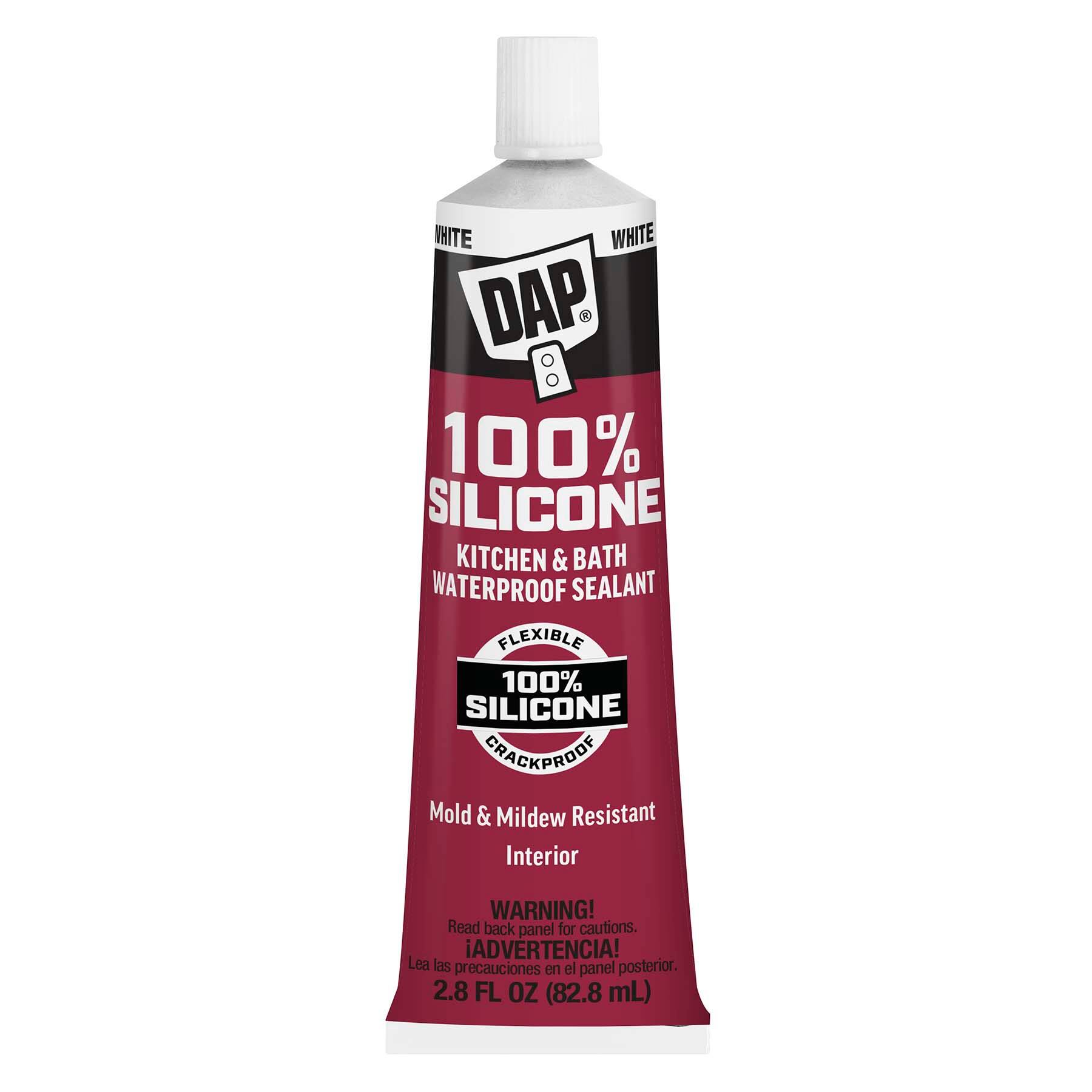 DAP&#xAE; Silicone Kitchen &#x26; Bath Waterproof Sealant