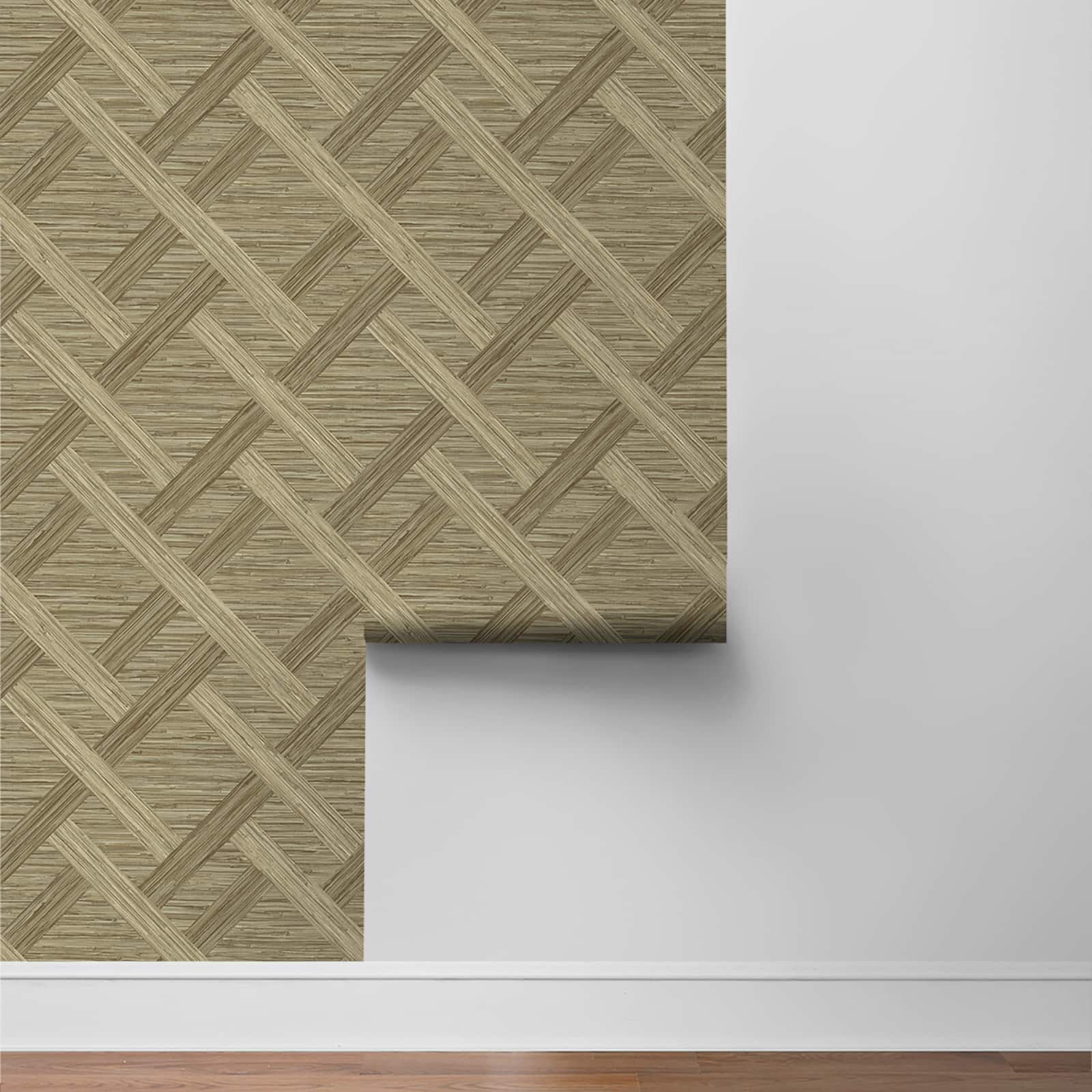 Surface Style Java Weave Peel &#x26; Stick Wallpaper