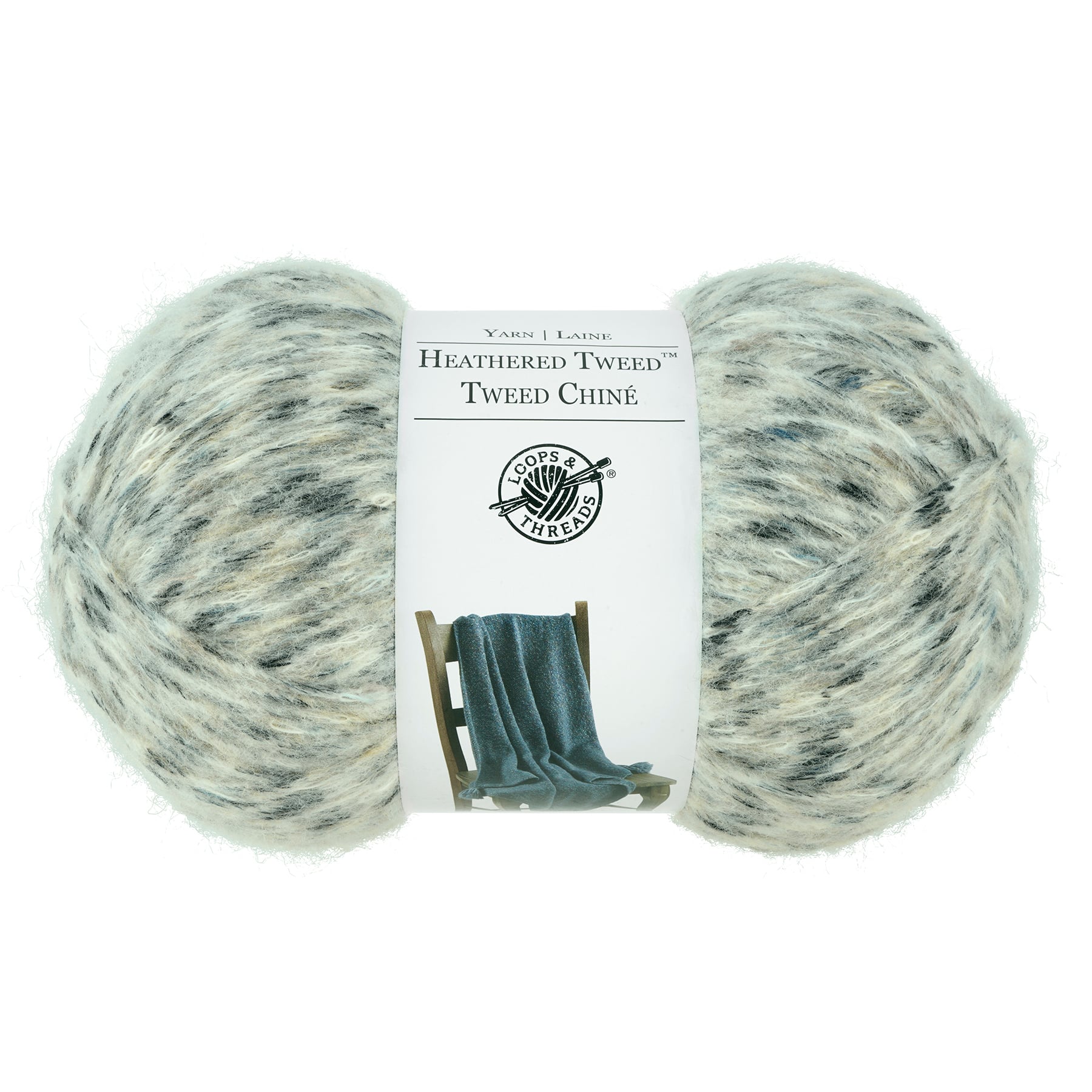 Heathered Tweed&#x2122; Yarn by Loops &#x26; Threads&#xAE;