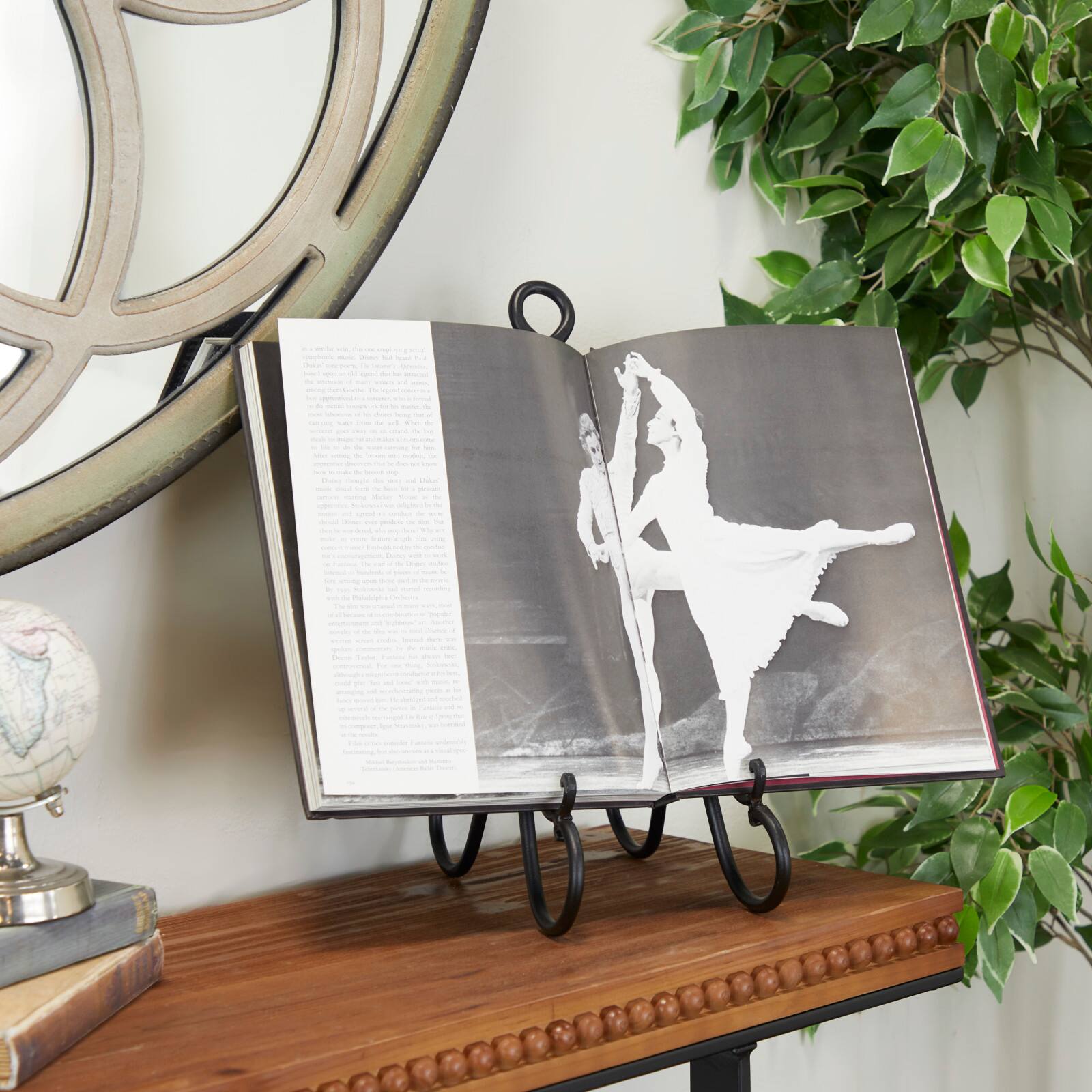 14&#x22; Black Metal Traditional Easel