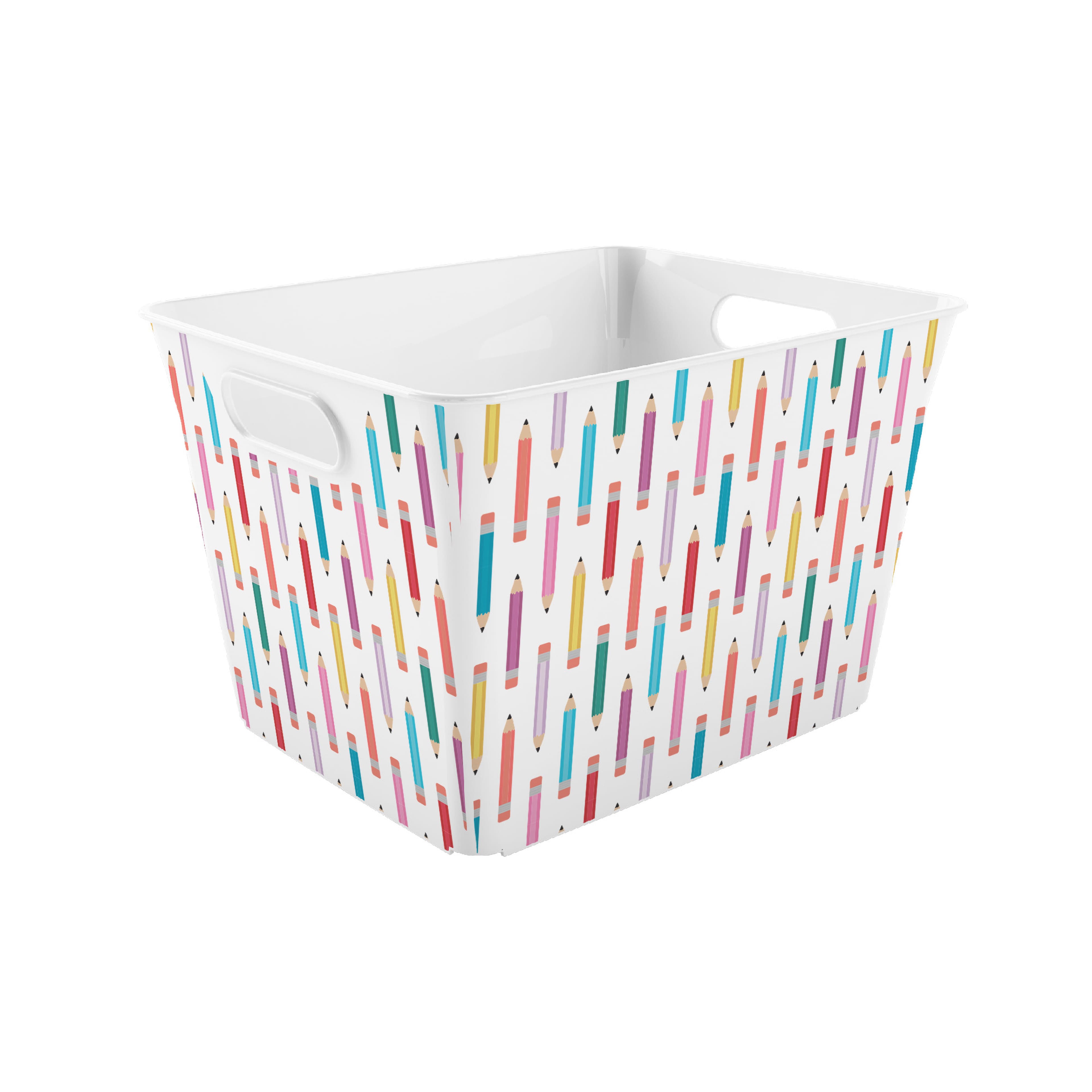 Medium Pencils Classroom Organization Storage Basket by B2C™