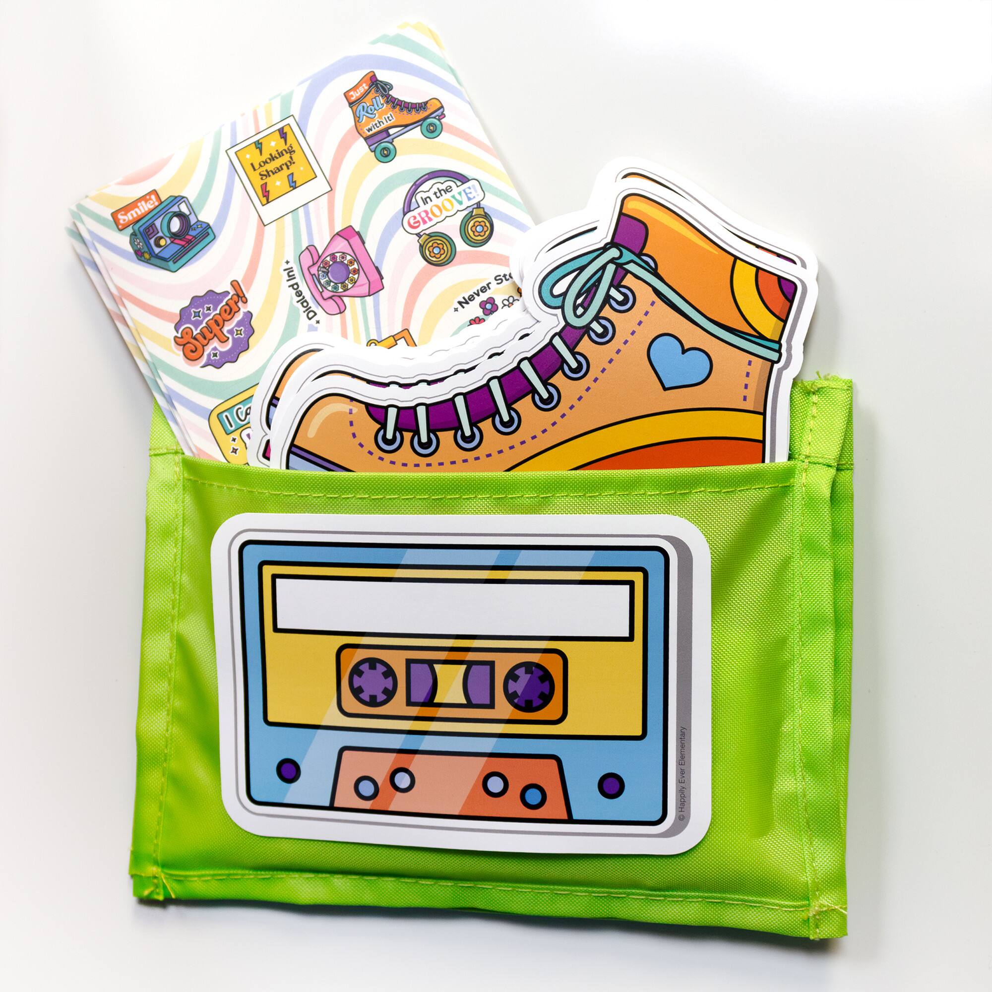 Carson Dellosa Education® Happy Ever Elementary Retro Remix Motivators Stickers, 6 Packs of 72