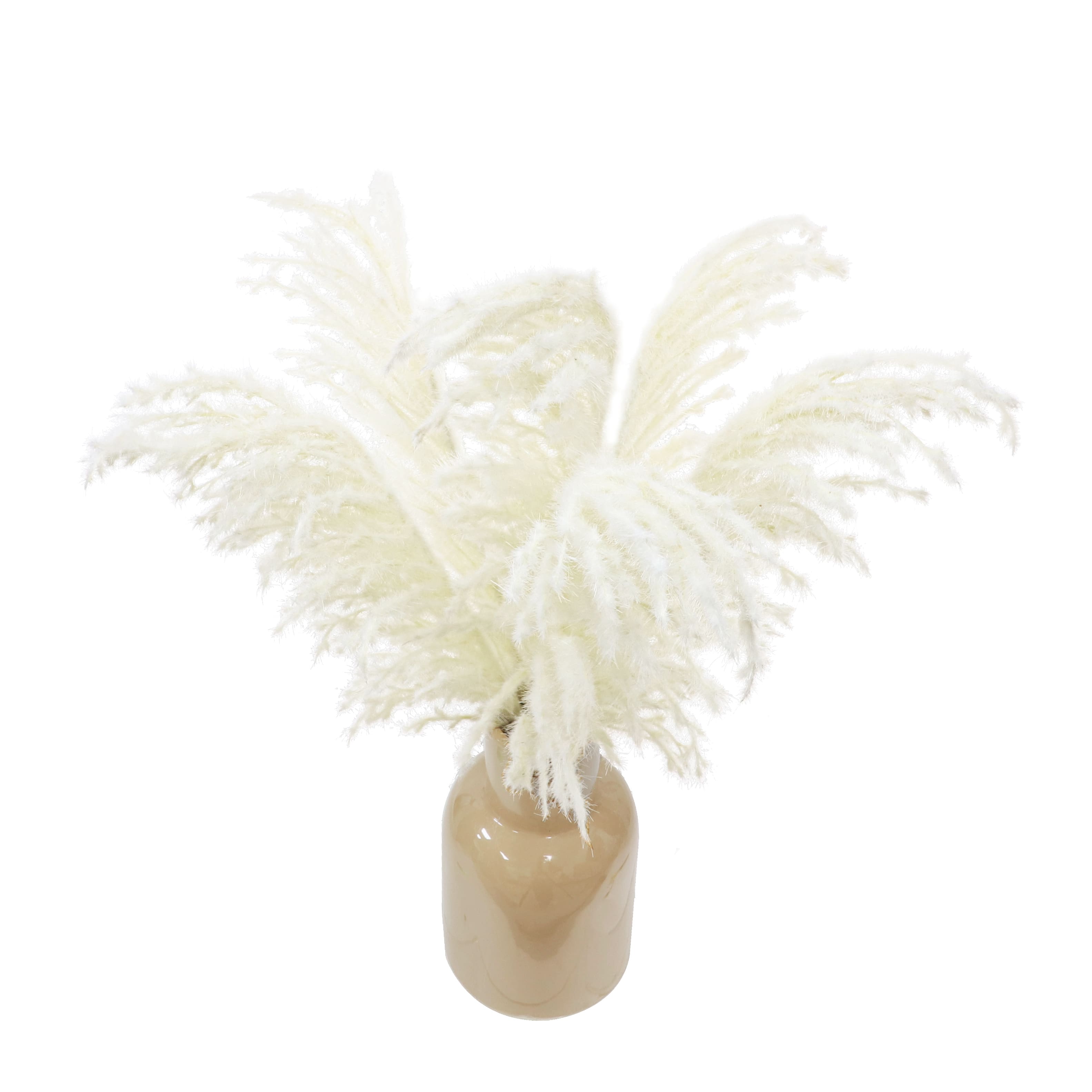 19&#x22; Cream Pampas in Beige Container by Ashland&#xAE;