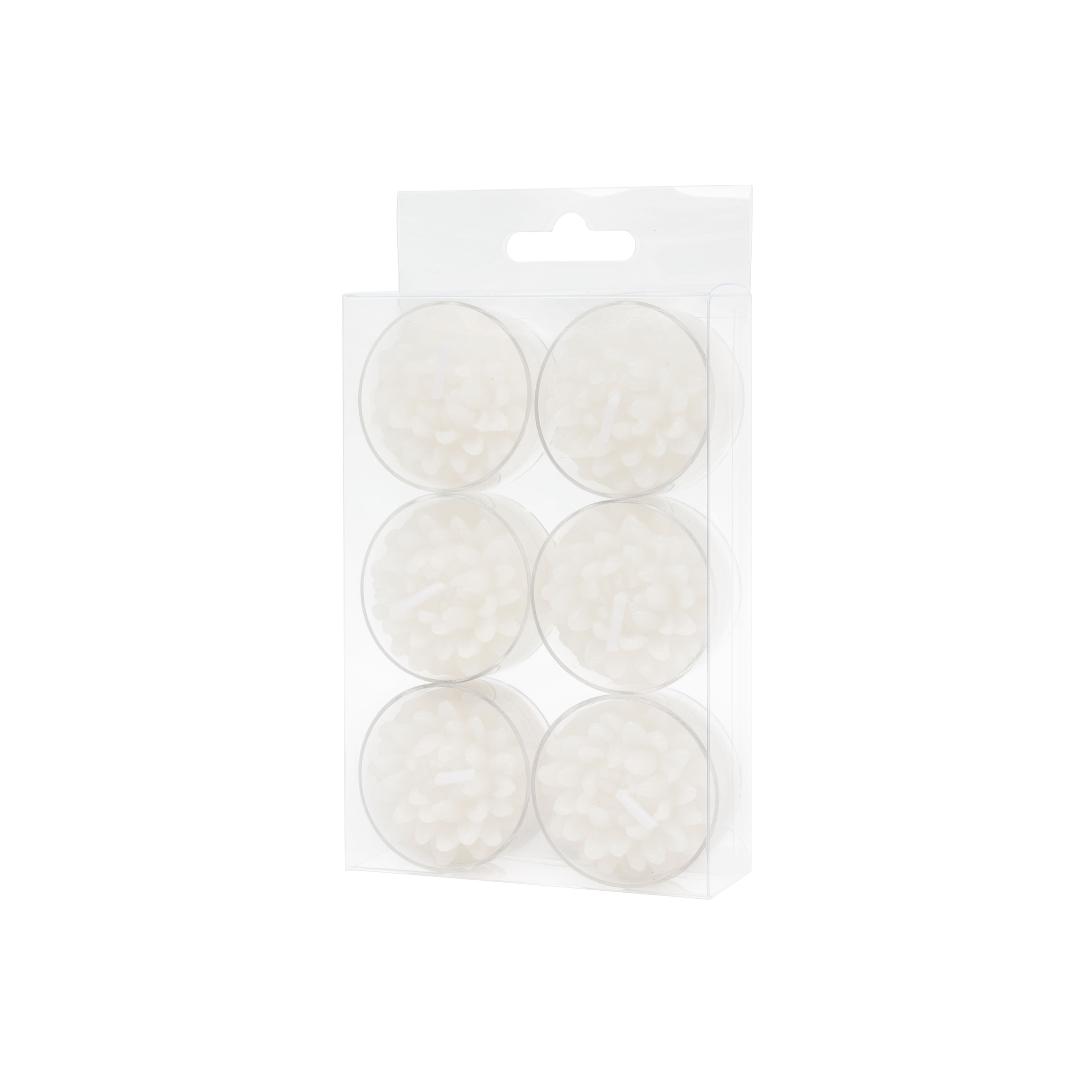 Flower Shaped Scented Tealight Candles, 6ct. by Ashland&#xAE;
