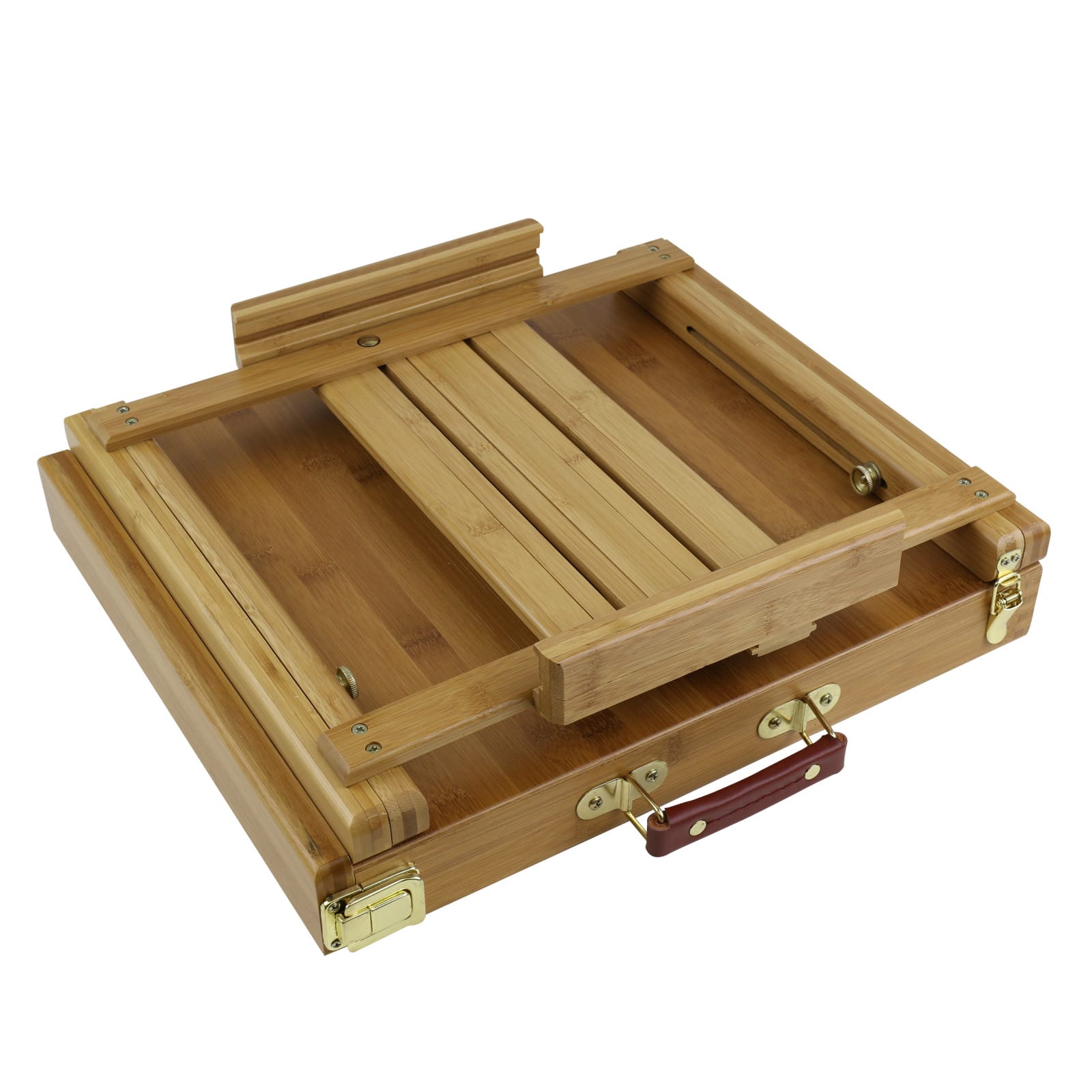6 Pack: Art Alternatives Bamboo Ravenna Tabletop Sketch Box Easel