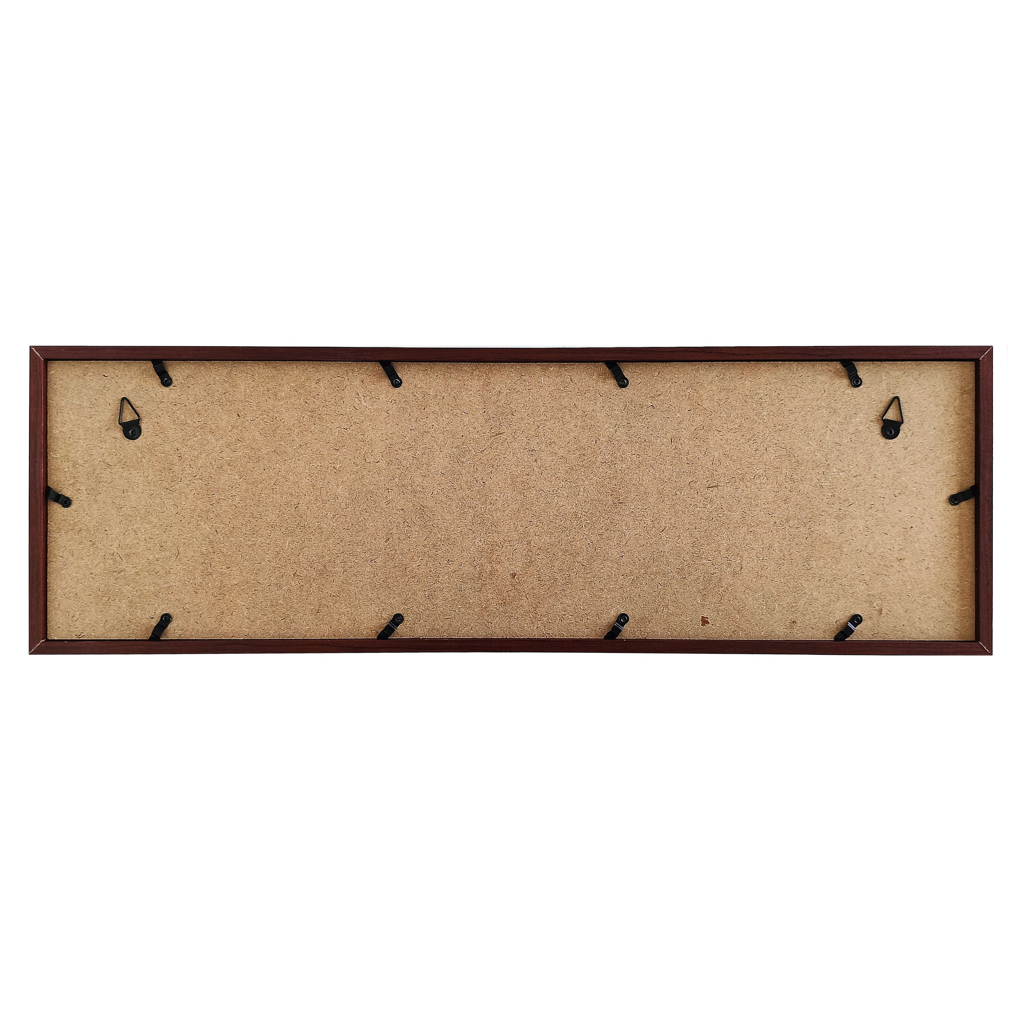 7.25" x 25.25" Mahogany Memorial Display Case by Studio Décor®