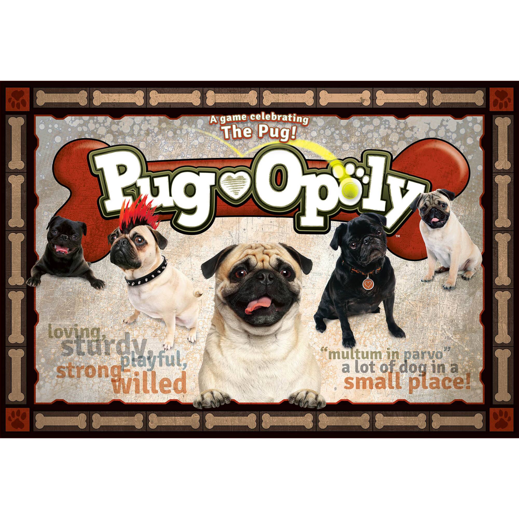 Late For The Sky Pug-Opoly&#x2122; Board Game