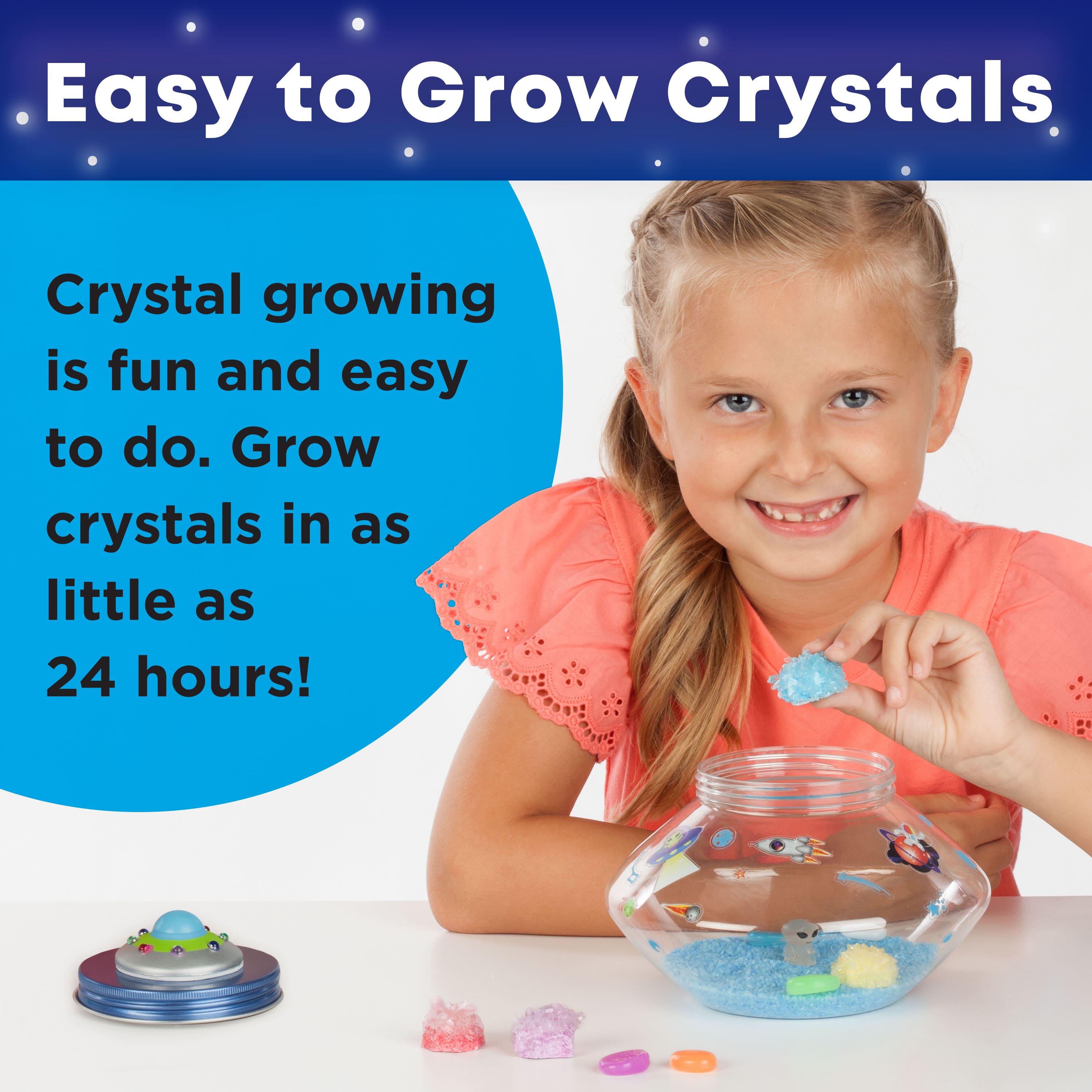 Creativity for Kids Crystal Space Terrarium Kit