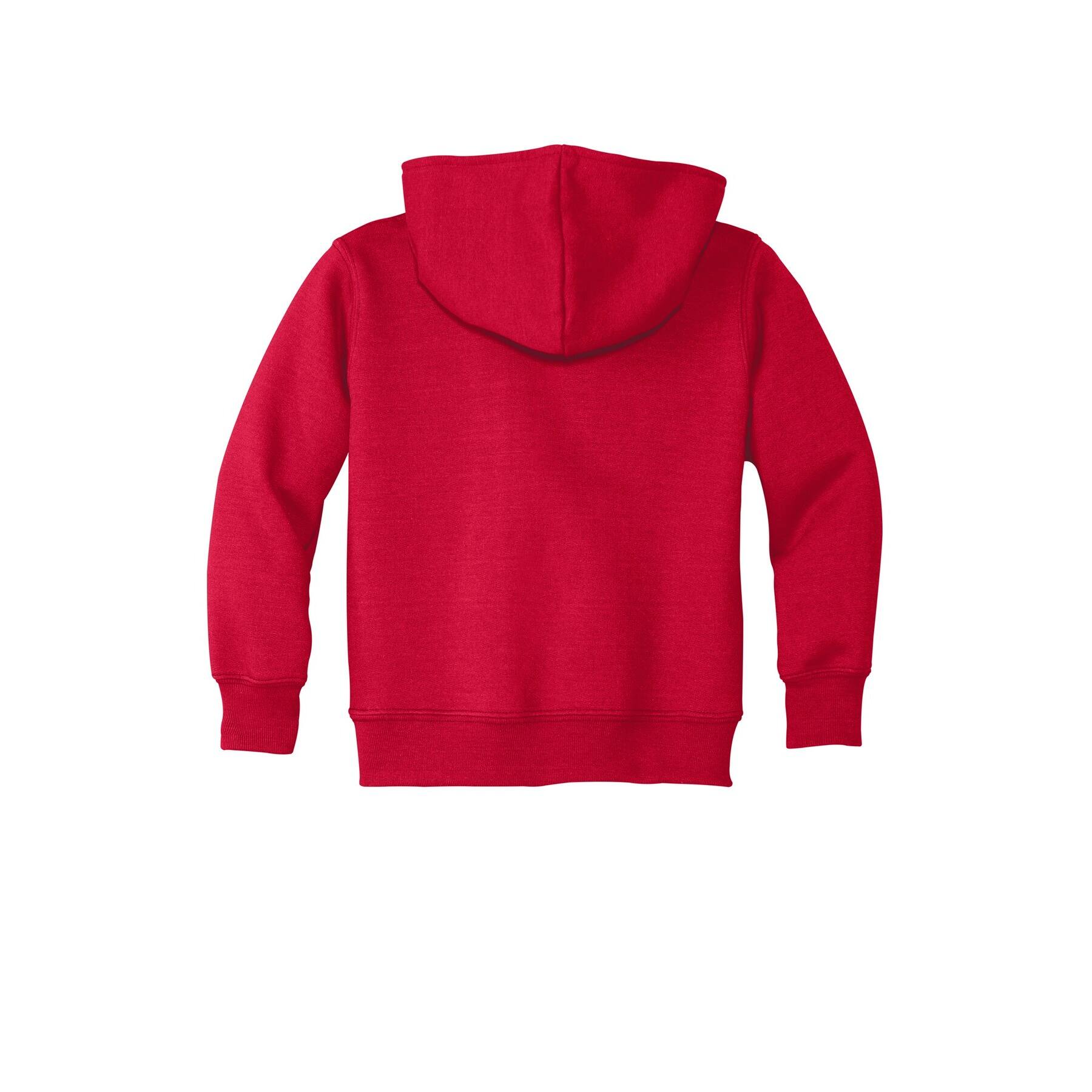 Port & Company® Core Fleece Pullover Hooded Toddler Sweatshirt
