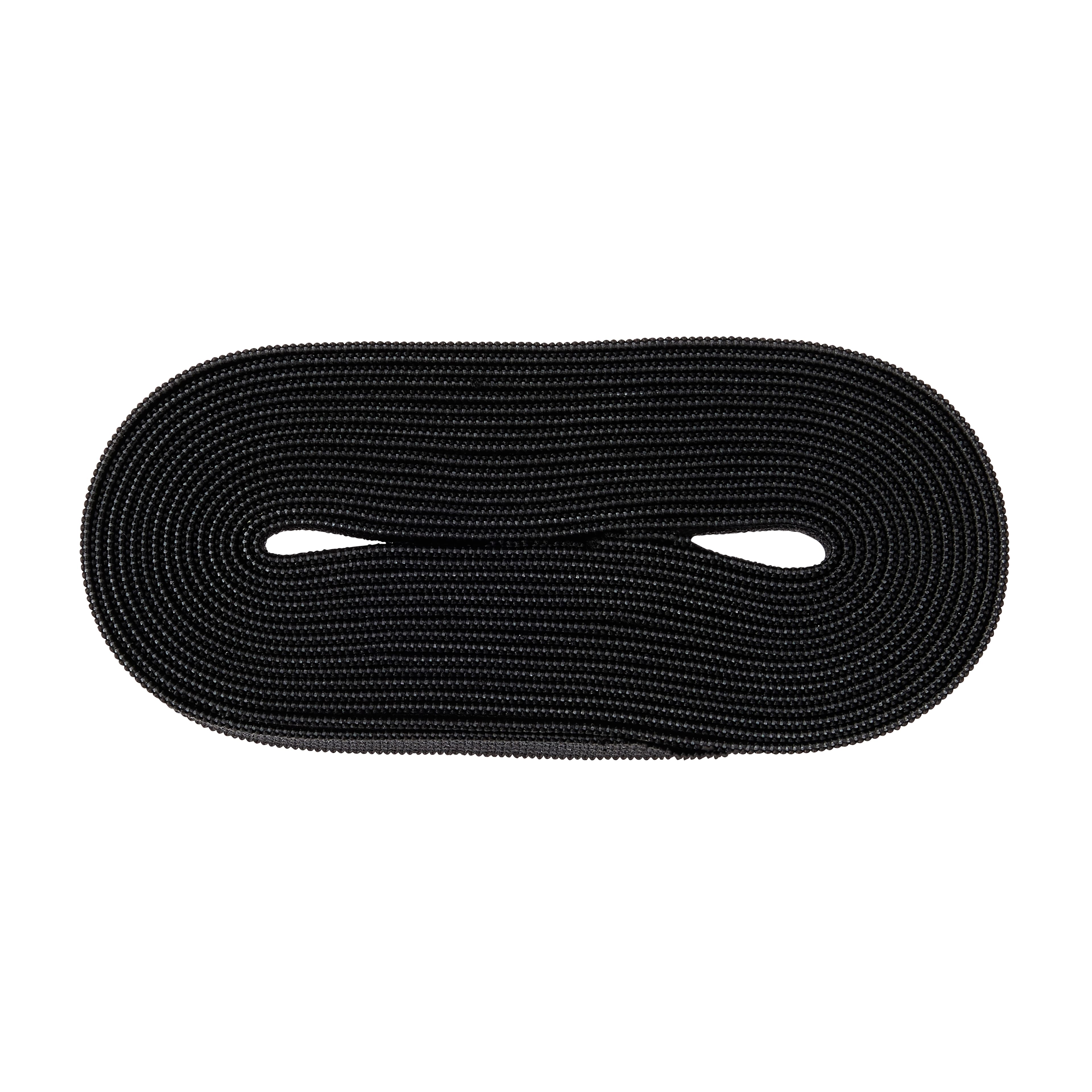 24 Pack: 1/4&#x22; Black Knit Elastic by Loops &#x26; Threads&#x2122;