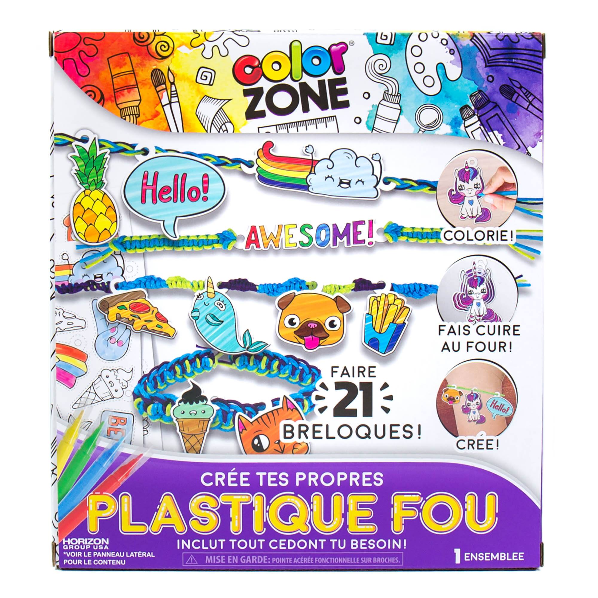 12 Pack: Color Zone® Create Your Own Shrink Art Jewelry Kit