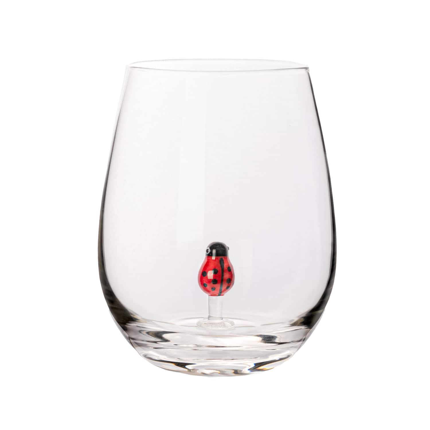 4.75&#x22; Round Stemless Wine Glass Set