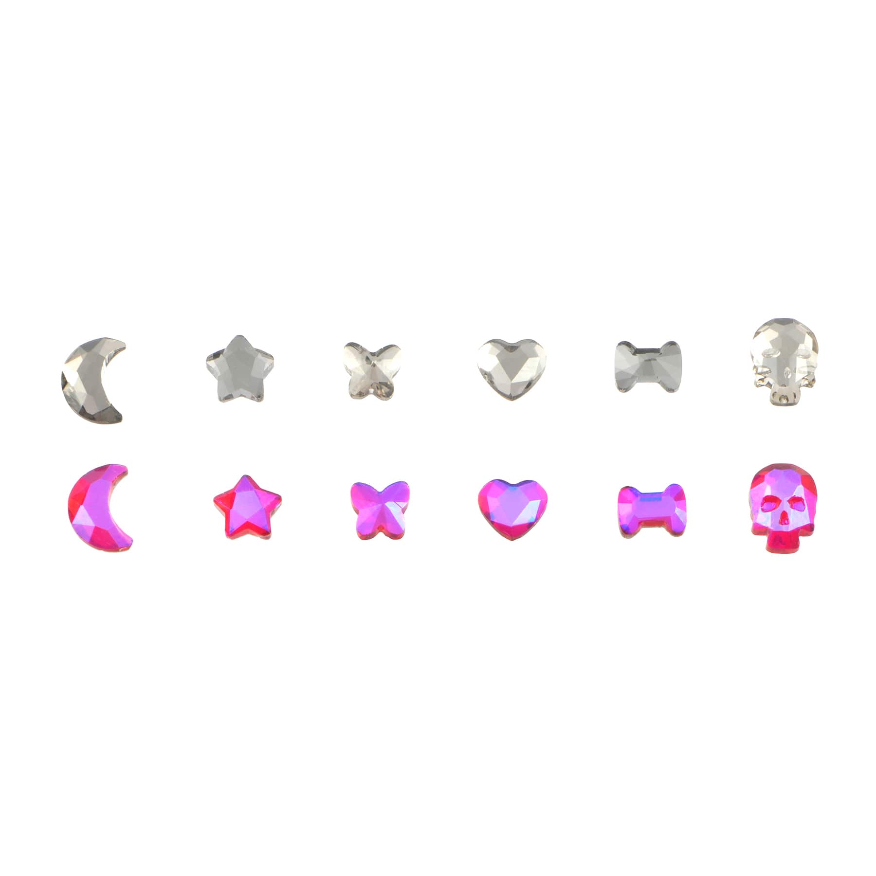 Mixed Shapes Glass Flatback Rhinestones by Bead Landing™