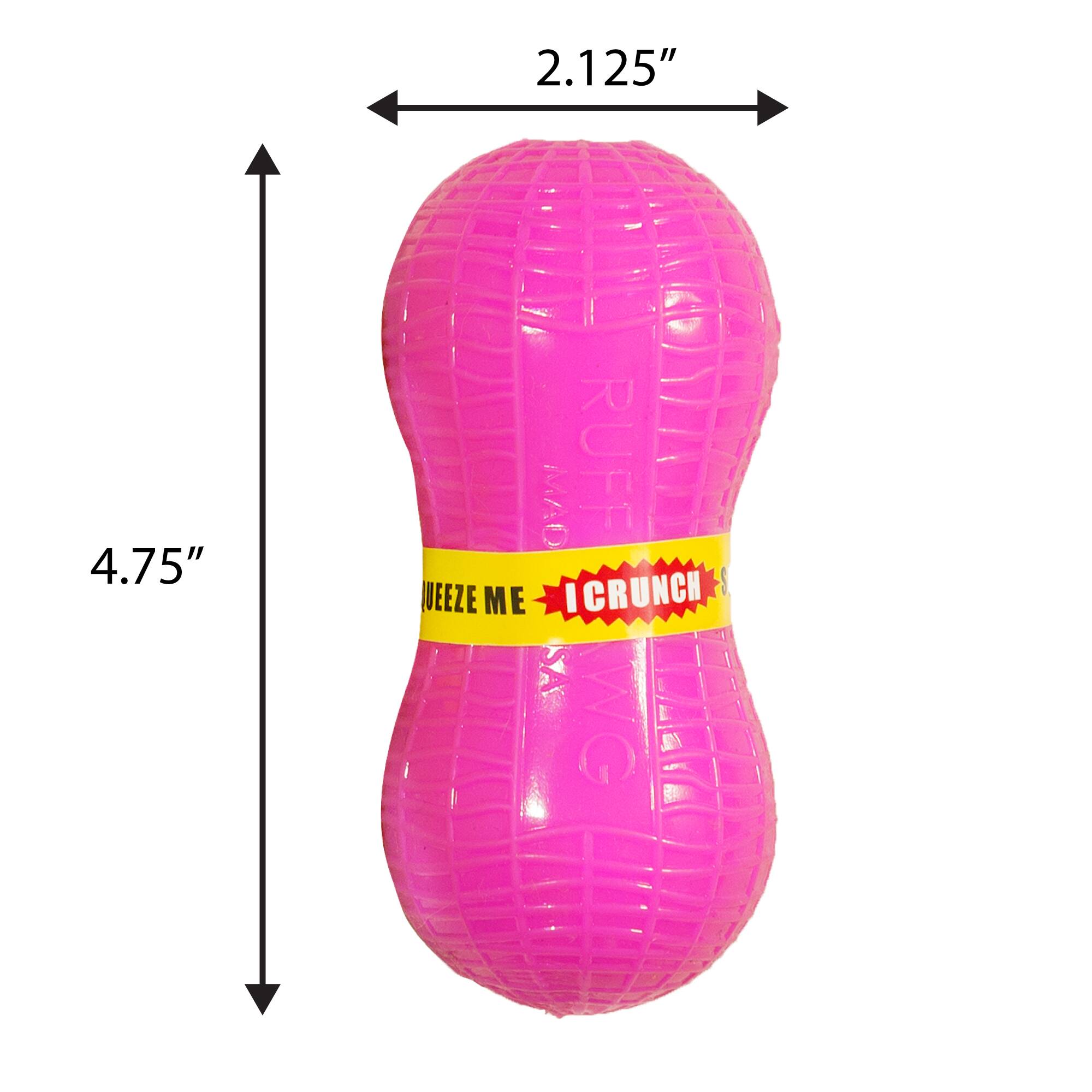 Ruff Dawg™ Weenut Crunch Rubber Indestructible Retrieving Dog Toy