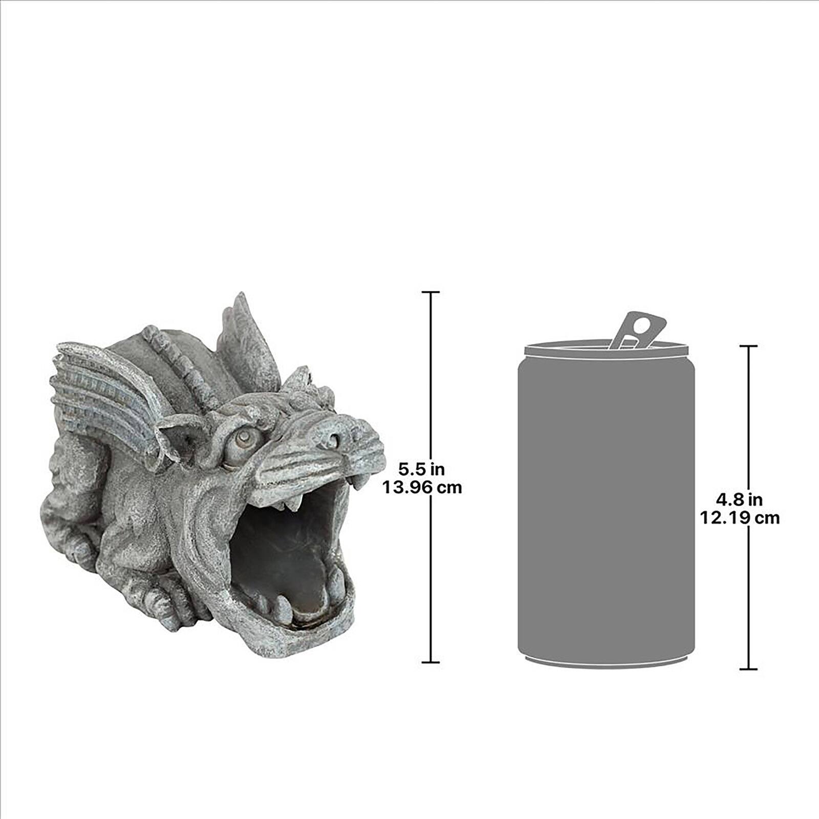 Design Toscano Roland the Gargoyle Gutter Guardian Downspout Statue