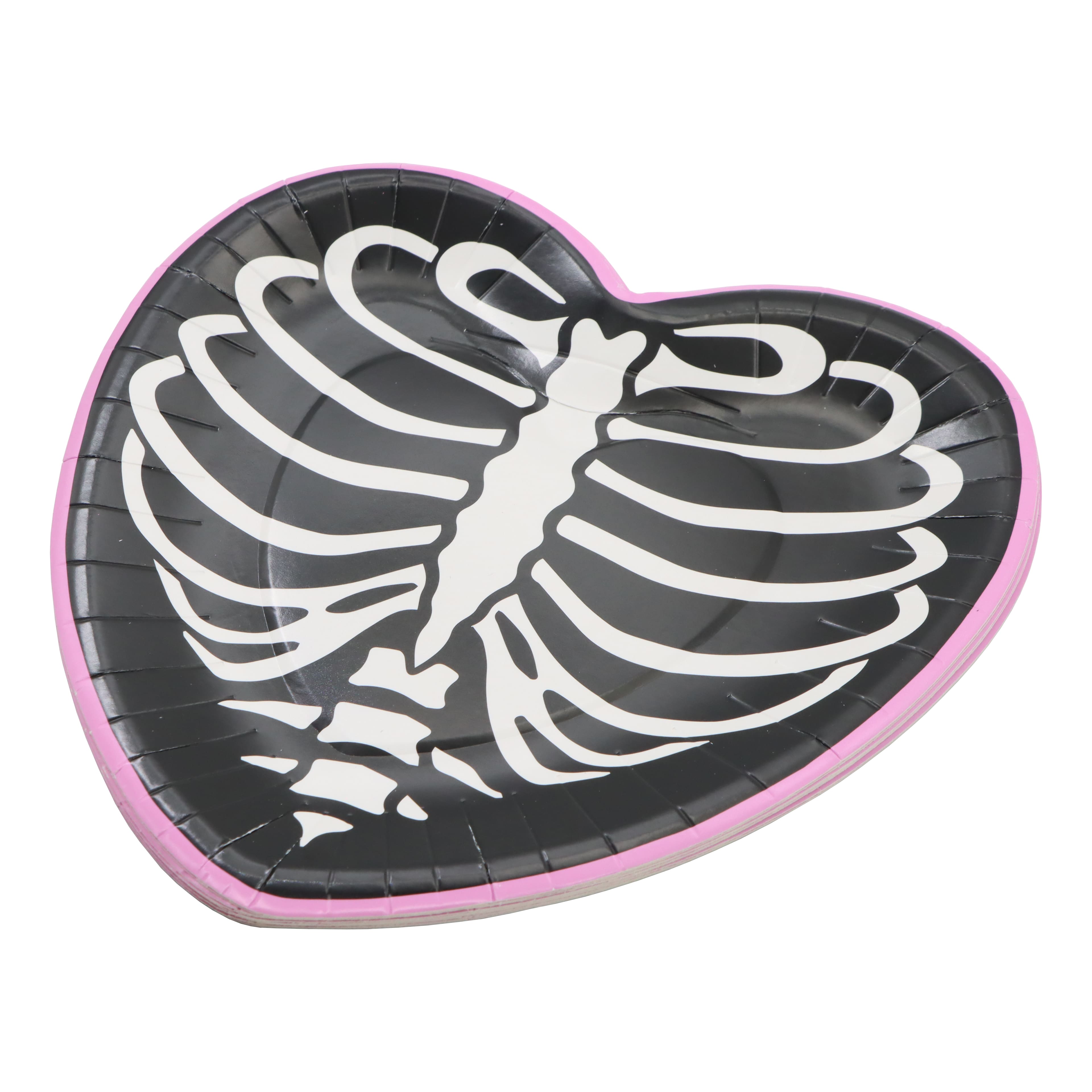 7&#x22; Heart Shaped Paper Plates, 12ct. by Celebrate It&#xAD;&#xAD;&#x2122;